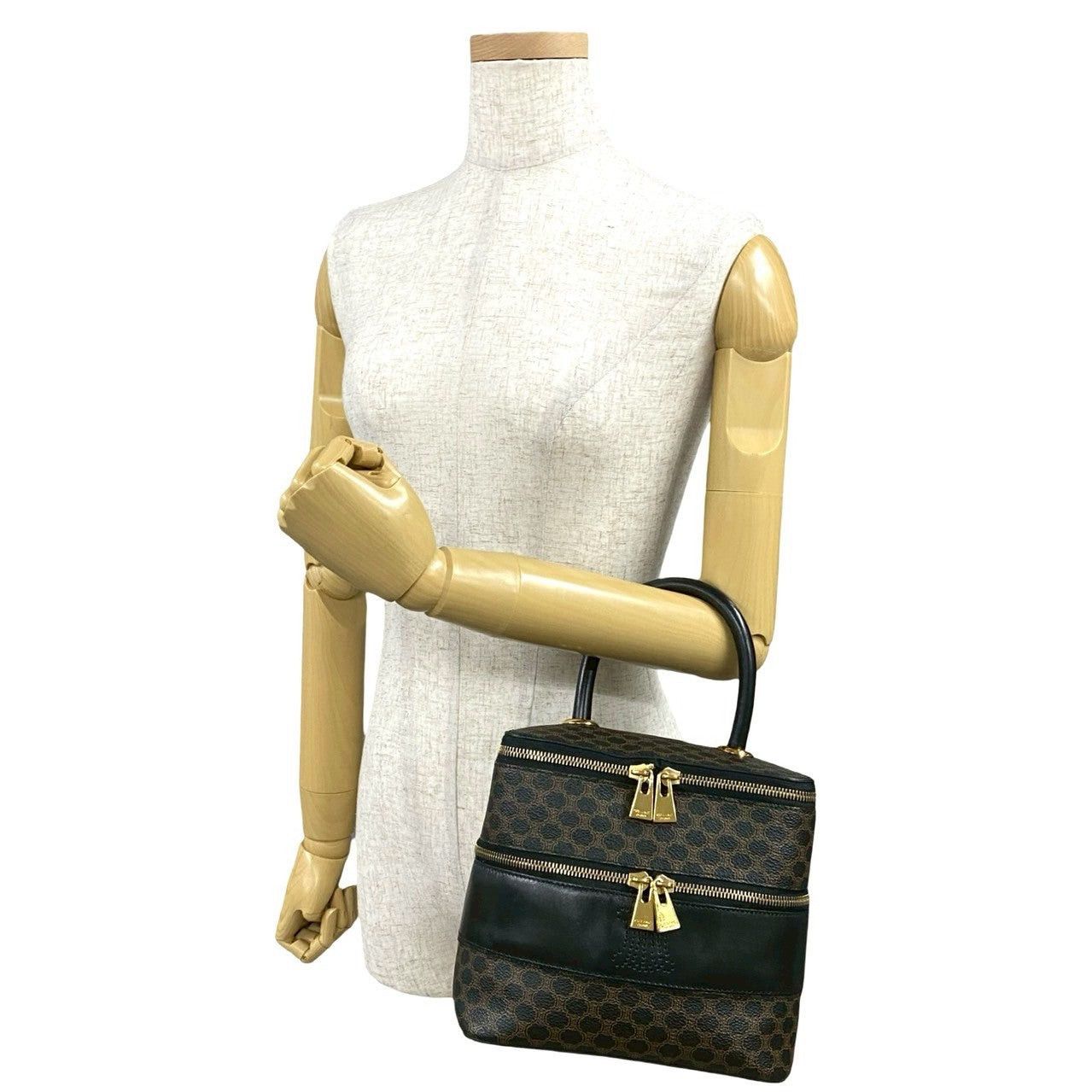 Celine Celine Handbag Black Leather Size ONE SIZE - 2 Thumbnail