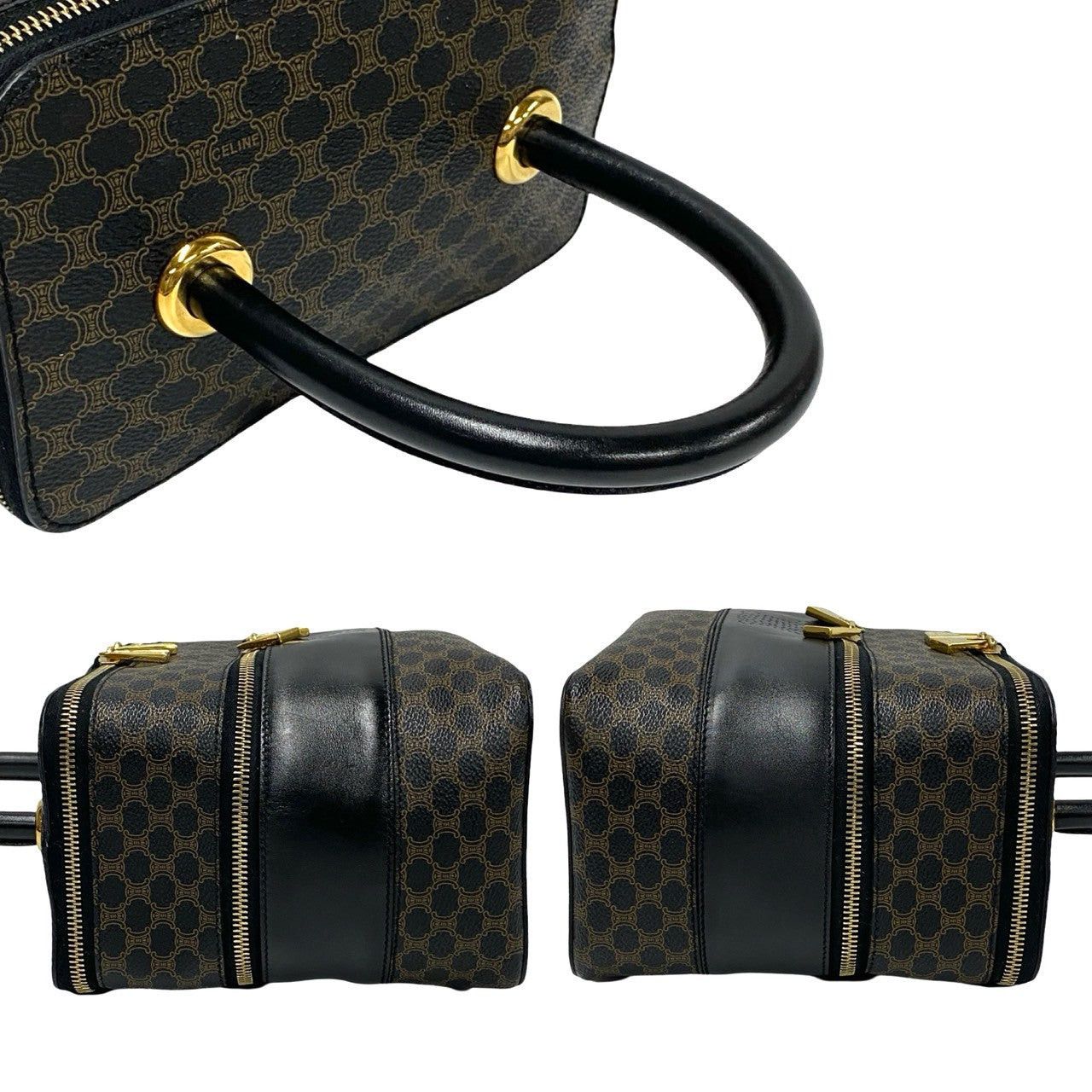 Celine Celine Handbag Black Leather Size ONE SIZE - 5 Thumbnail