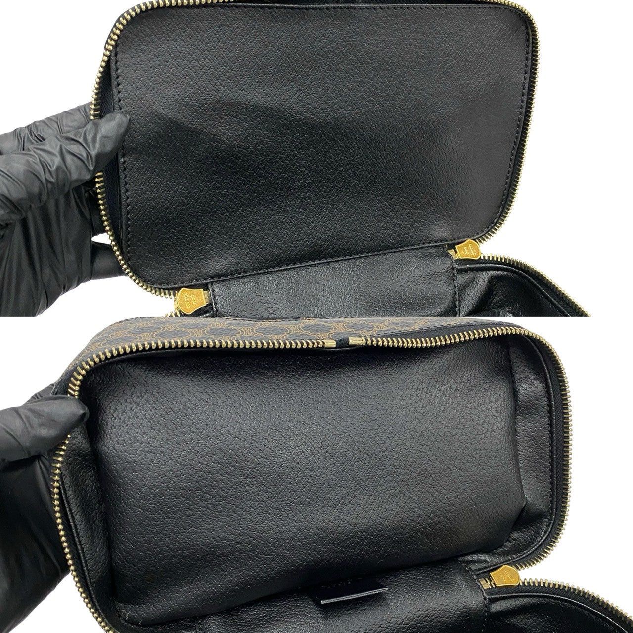 Celine Celine Handbag Black Leather Size ONE SIZE - 8 Thumbnail