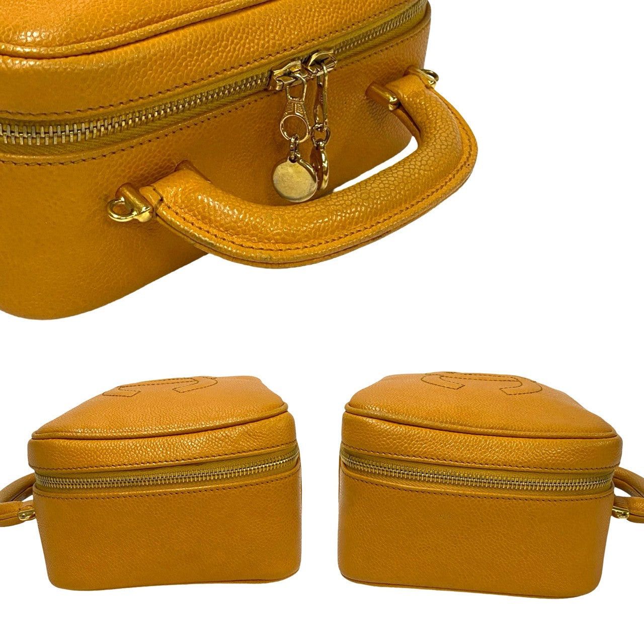 Chanel Chanel Shoulder Bag Yellow Leather Size ONE SIZE - 5 Thumbnail