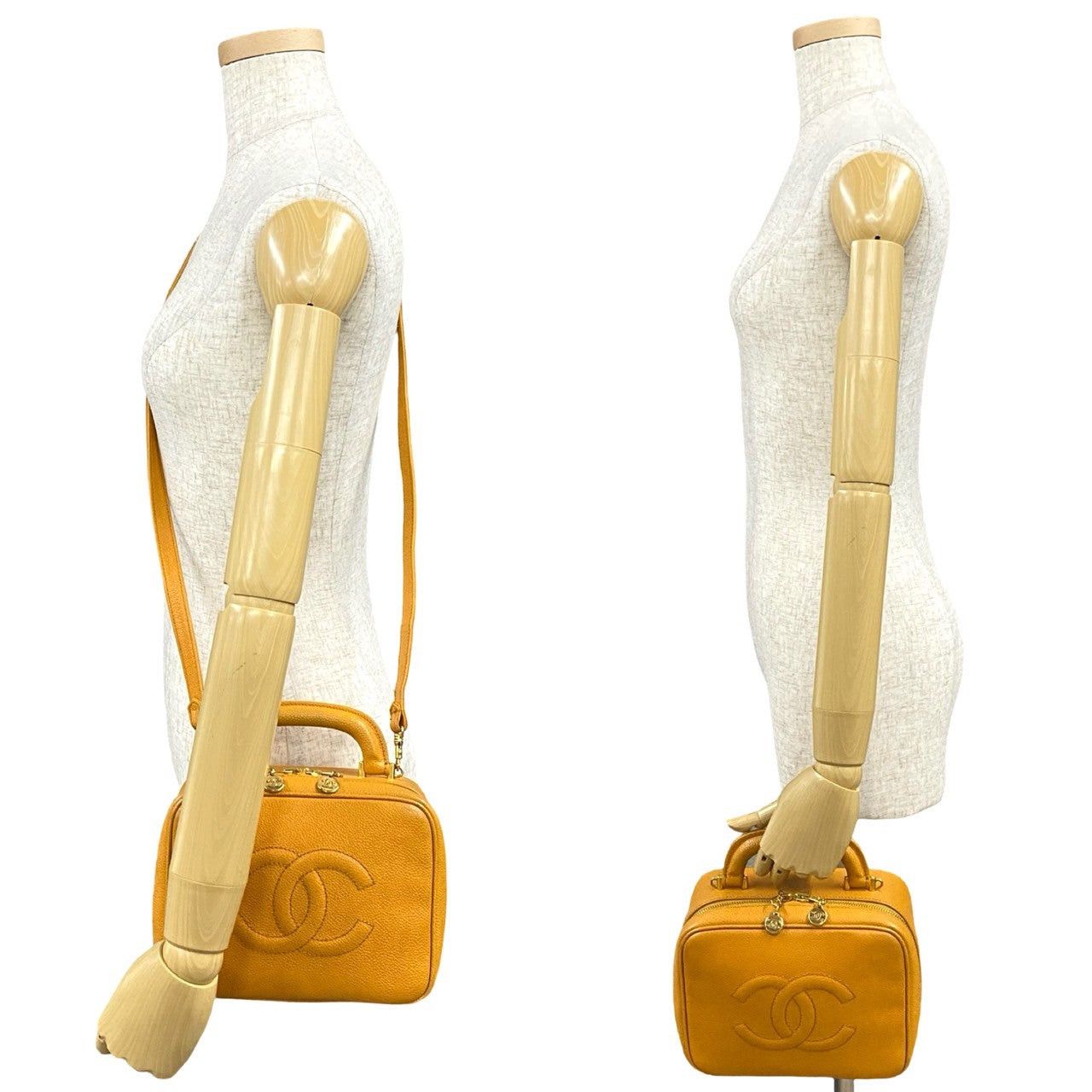 Chanel Chanel Shoulder Bag Yellow Leather Size ONE SIZE - 2 Thumbnail