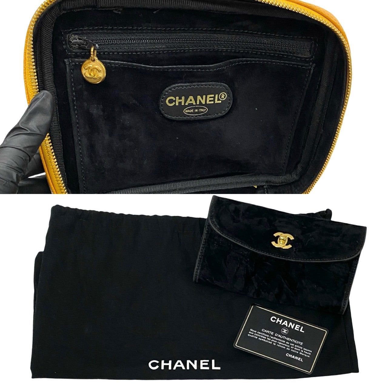 Chanel Chanel Shoulder Bag Yellow Leather Size ONE SIZE - 9 Thumbnail