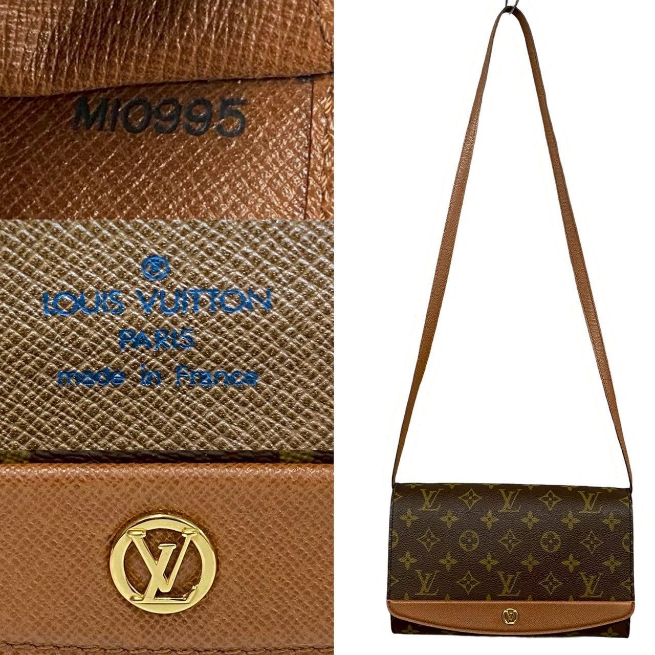 Louis Vuitton Louis Vuitton Shoulder Bag Brown Leather Size ONE SIZE - 3 Thumbnail