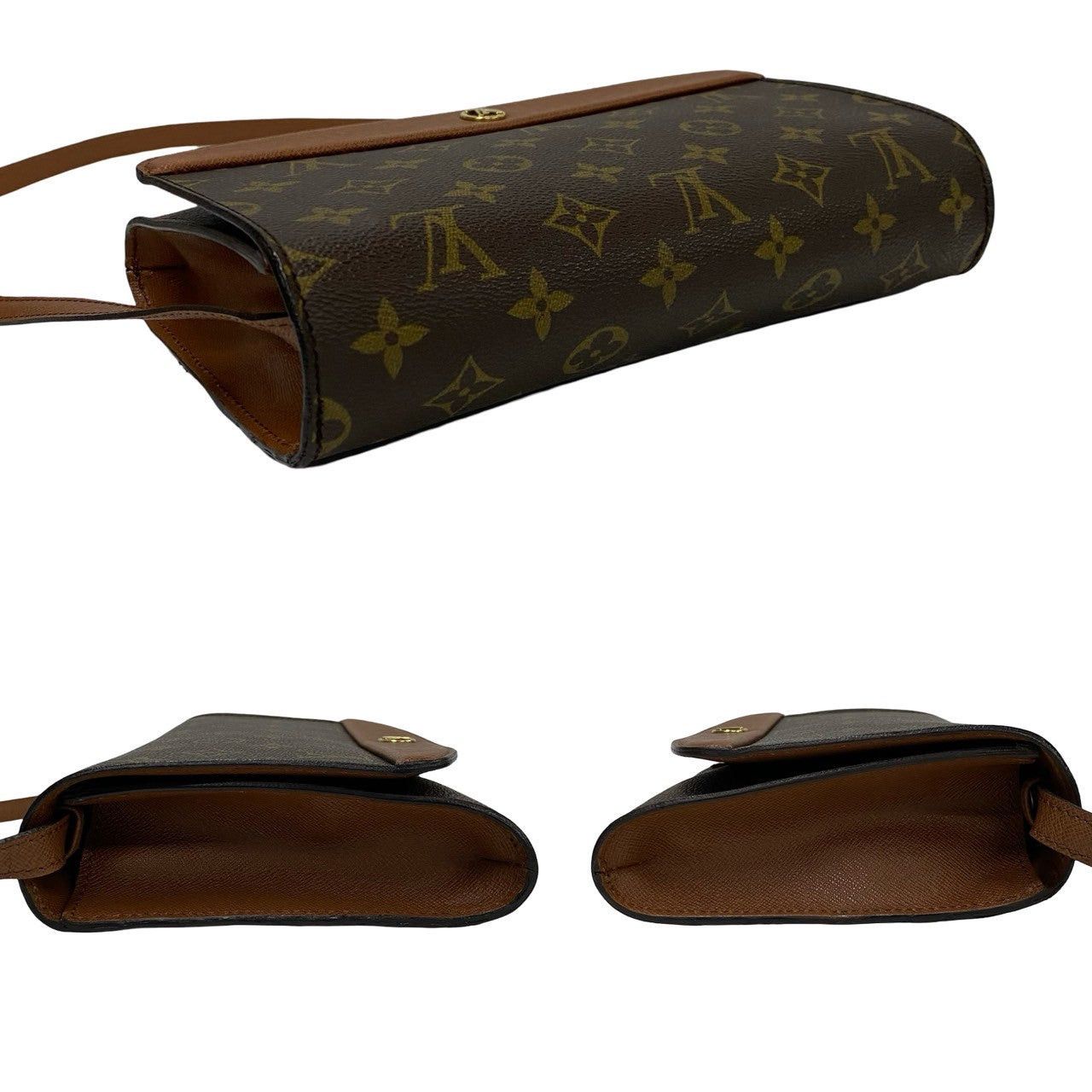 Louis Vuitton Louis Vuitton Shoulder Bag Brown Leather Size ONE SIZE - 5 Thumbnail