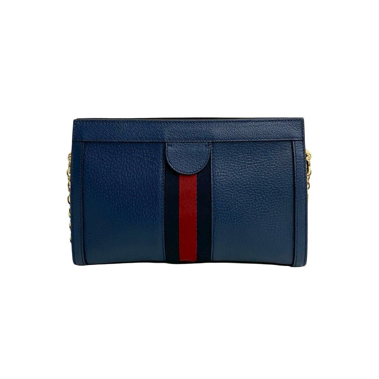 Gucci Gucci Shoulder Bag Blue Leather Size ONE SIZE - 4 Thumbnail