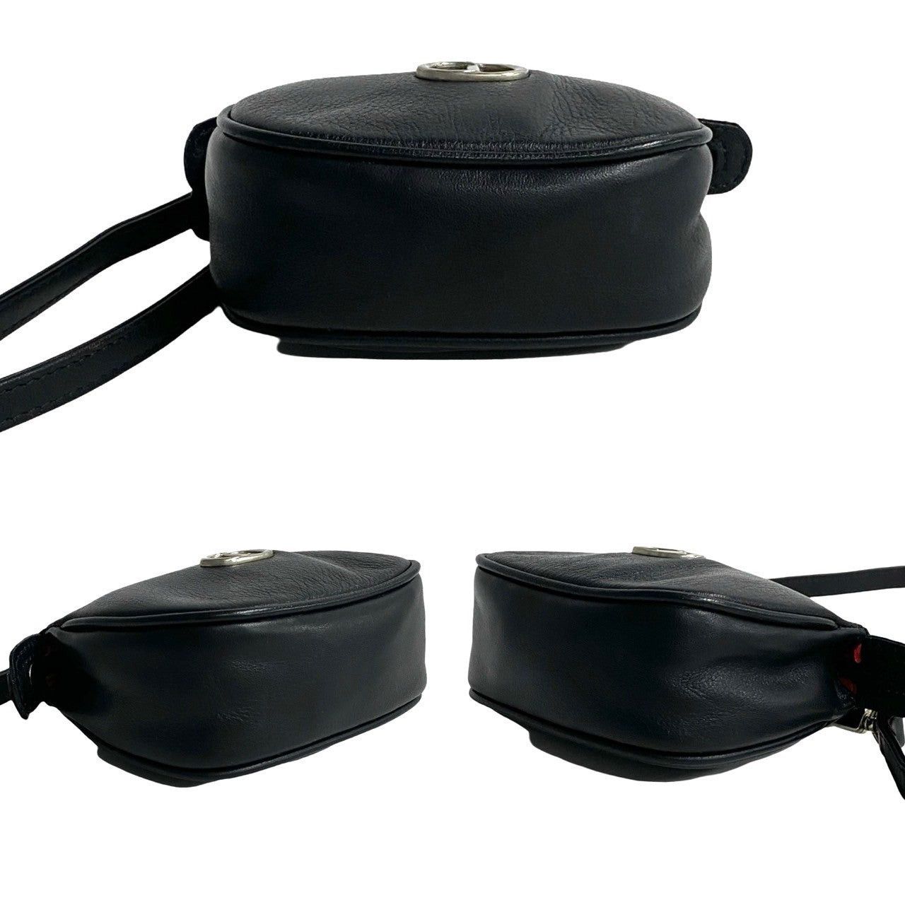 Dior Dior Shoulder Bag Black Leather Size ONE SIZE - 6 Thumbnail