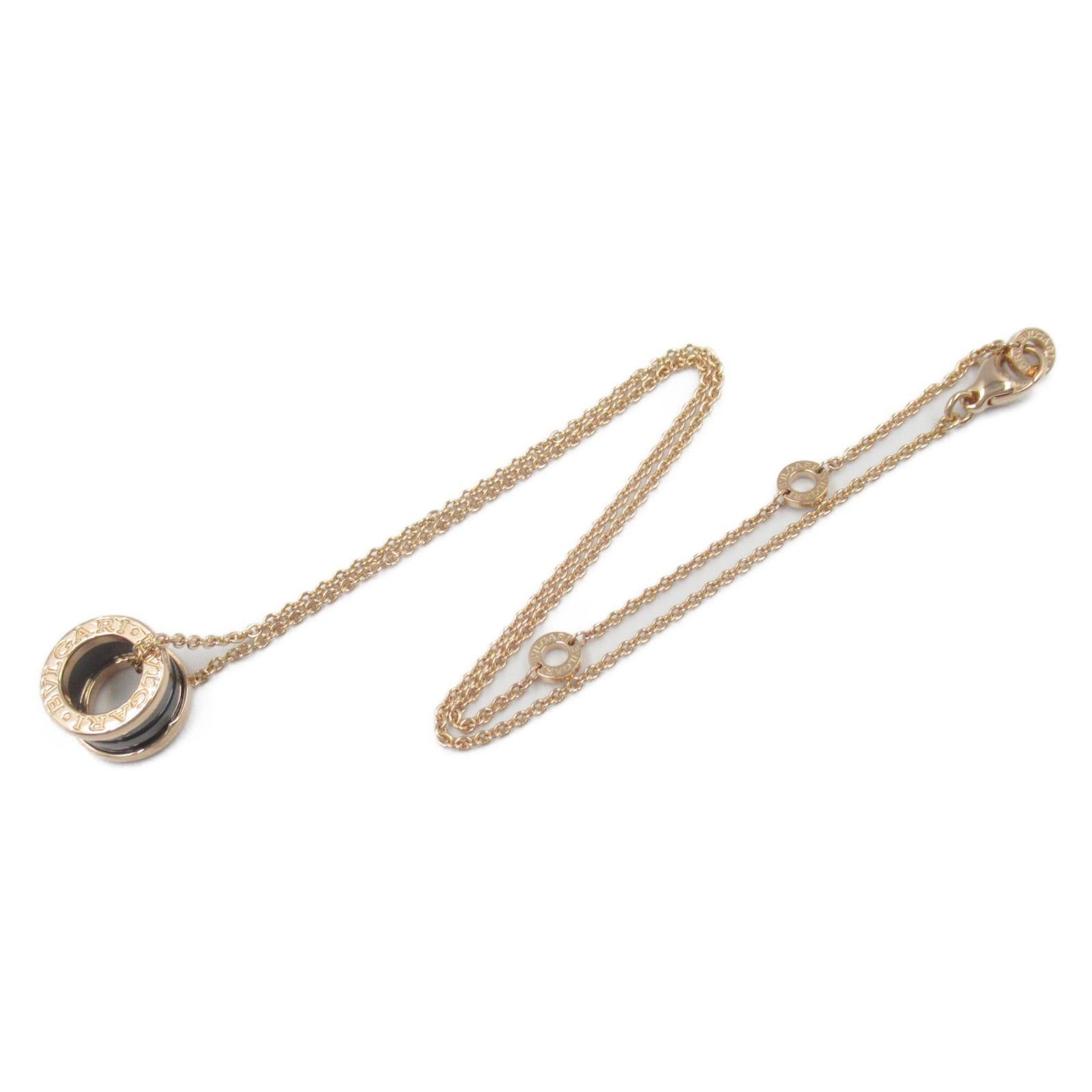 Bvlgari Bvlgari B Zero One Necklace Ceramic K18Pg (Pink Gold) Black Gold Size ONE SIZE - 3 Thumbnail
