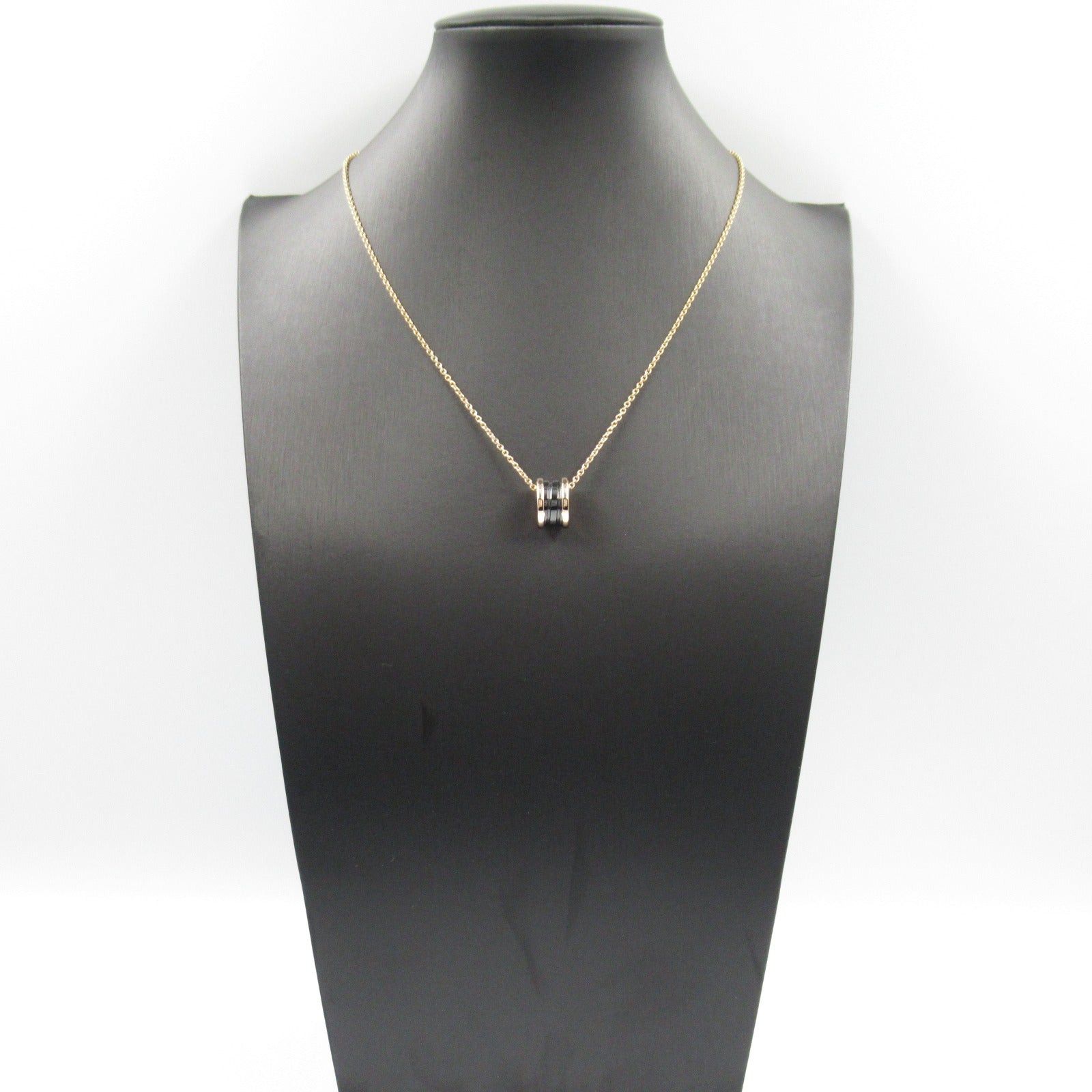 Bvlgari Bvlgari B Zero One Necklace Ceramic K18Pg (Pink Gold) Black Gold Size ONE SIZE - 8 Thumbnail