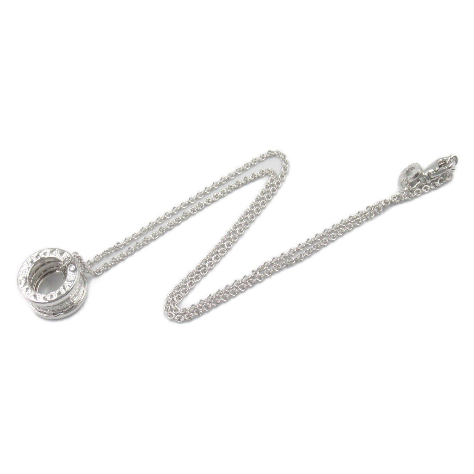 Bvlgari Bvlgari B Zero One Necklace Pave Diamond K18Wg (White Gold) Clear Size ONE SIZE - 3 Thumbnail