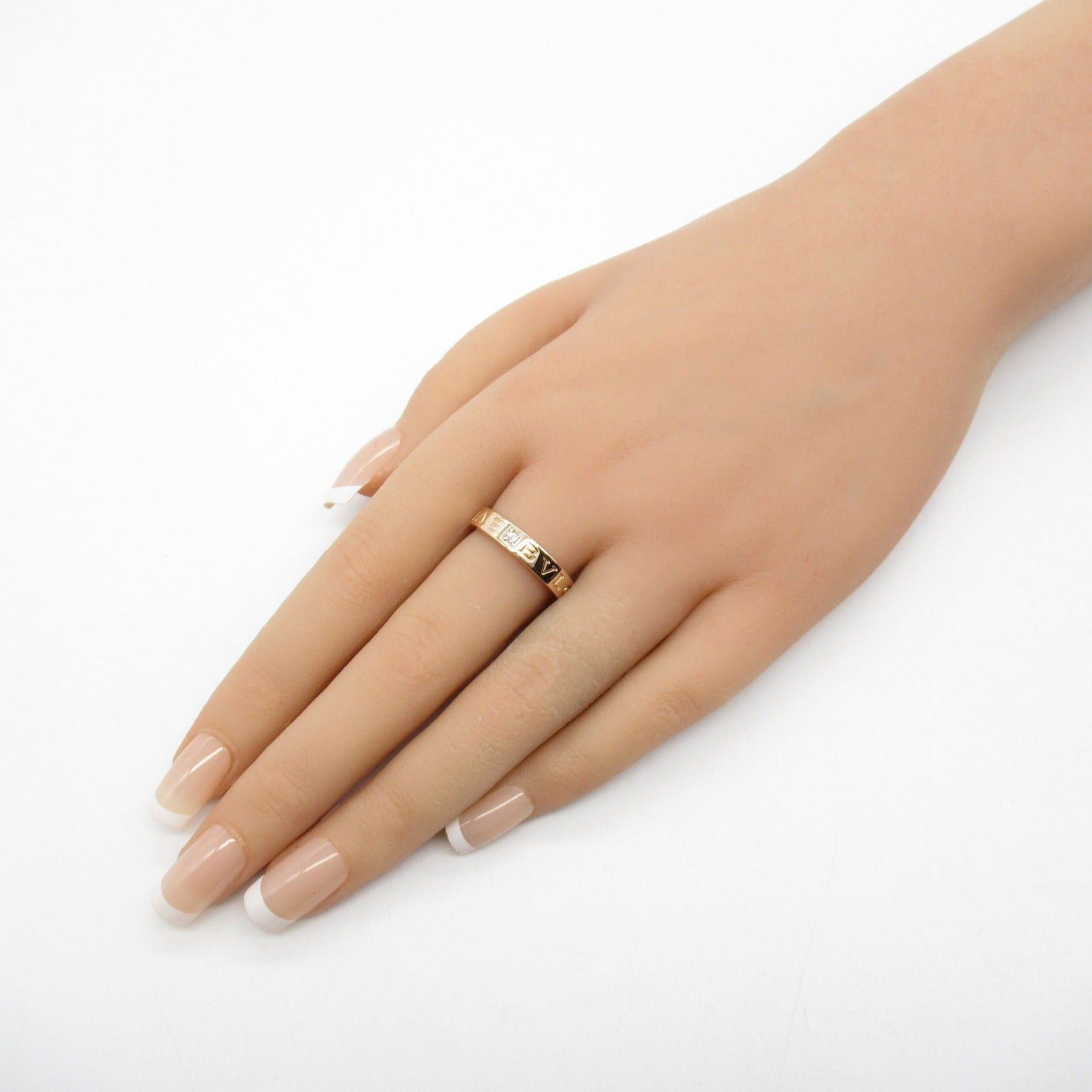 Bvlgari Bvlgari B Zero One Ring 1Pd K18Pg (Pink Gold) Diamond Clear Size ONE SIZE - 7 Thumbnail