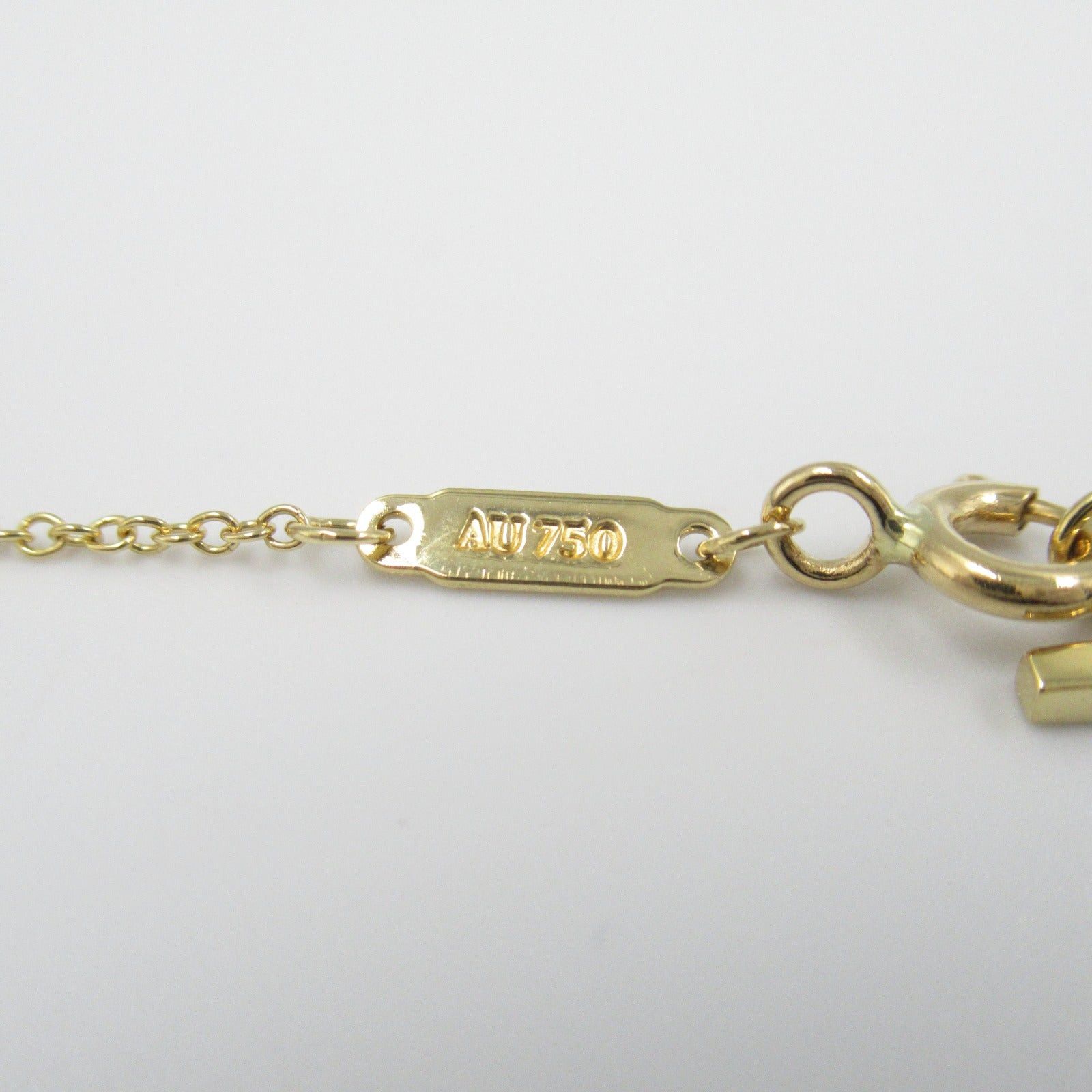 Tiffany & Co. Tiffany Co T-Smile Small Necklace K18 (Yellow Gold) Gold Size ONE SIZE - 5 Thumbnail