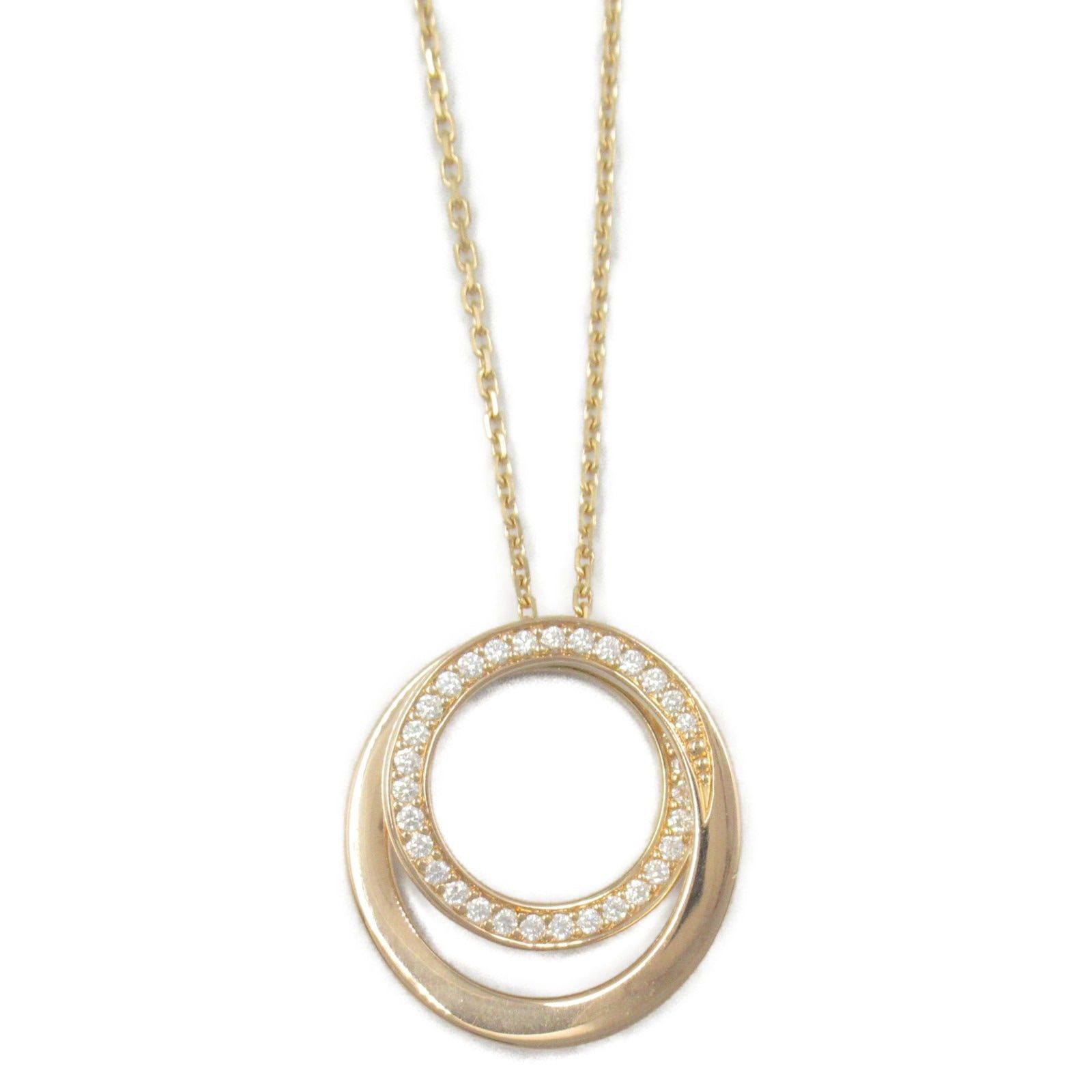 Cartier Cartier Ethancel Necklace Diamond K18Pg (Pink Gold) Clear Size ONE SIZE - 2 Thumbnail