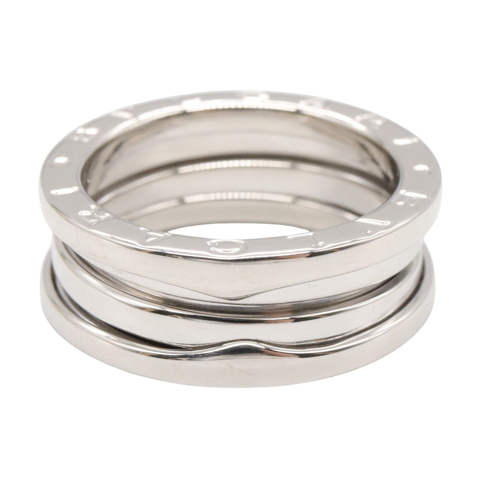 Bvlgari Bvlgari B Zero One Ring K18Wg (White Gold) Silver Size ONE SIZE - 3 Thumbnail