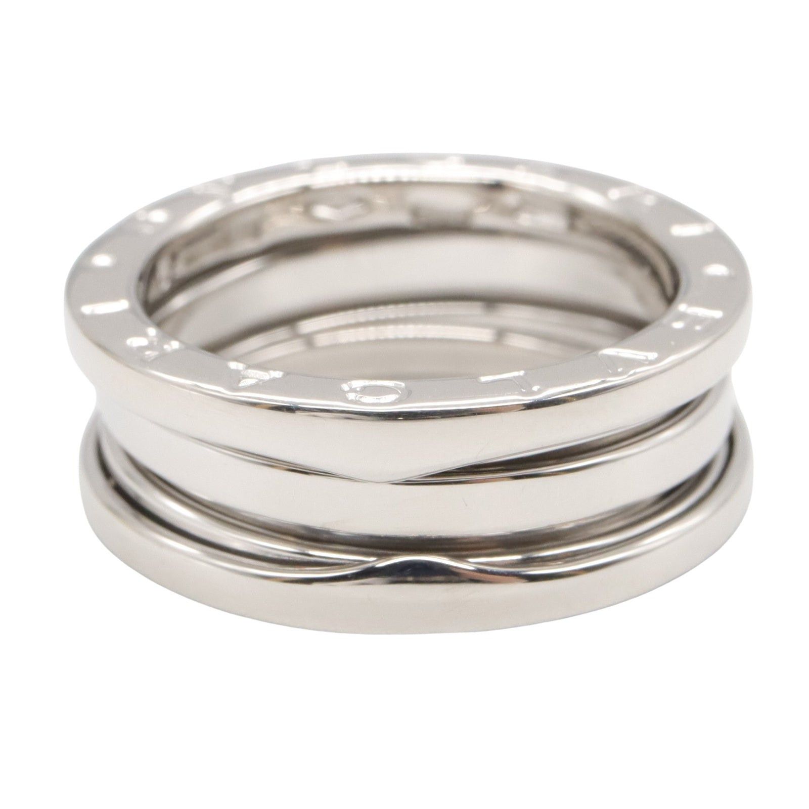 Bvlgari Bvlgari B Zero One Ring K18Wg (White Gold) Silver Size ONE SIZE - 2 Thumbnail