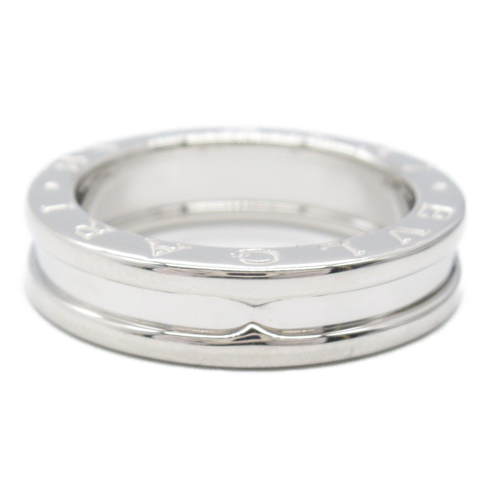 Bvlgari Bvlgari B Zero One Ring 1Belt K18Wg (White Gold) Silver Size ONE SIZE - 2 Thumbnail