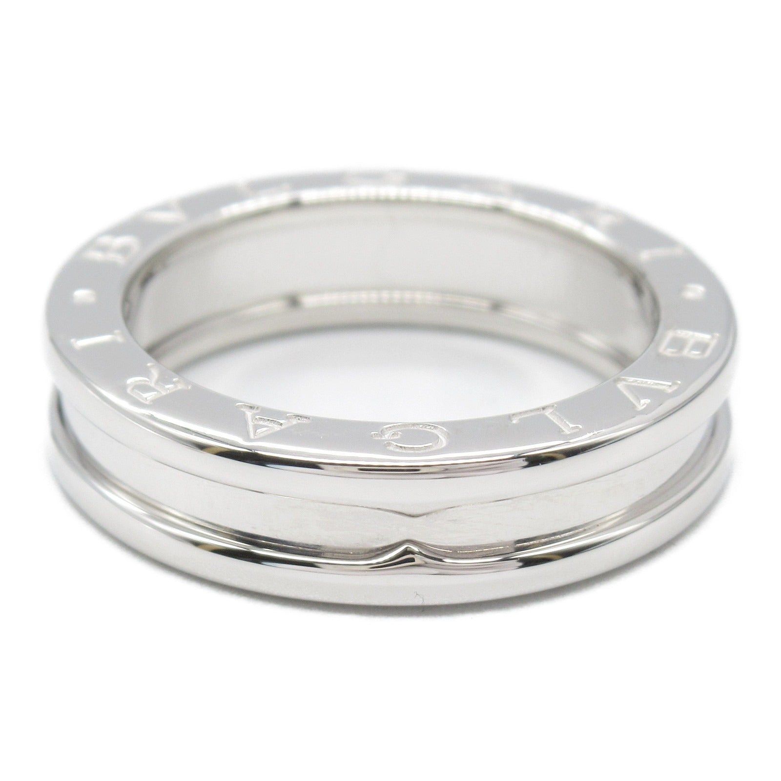 Bvlgari Bvlgari B Zero One Ring 1Belt K18Wg (White Gold) Silver Size ONE SIZE - 3 Thumbnail