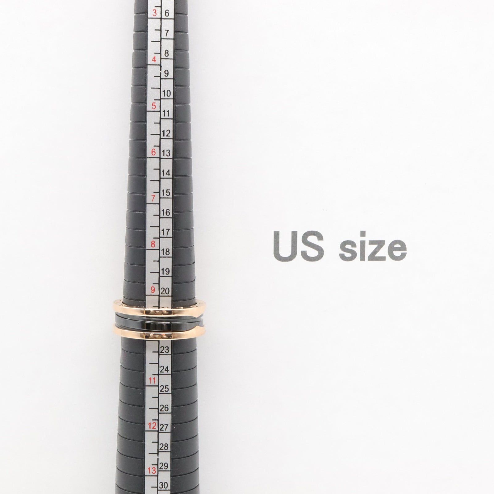 Bvlgari Bvlgari B Zero One Ring Ceramic K18Pg (Pink Gold) Black Size ONE SIZE - 6 Thumbnail