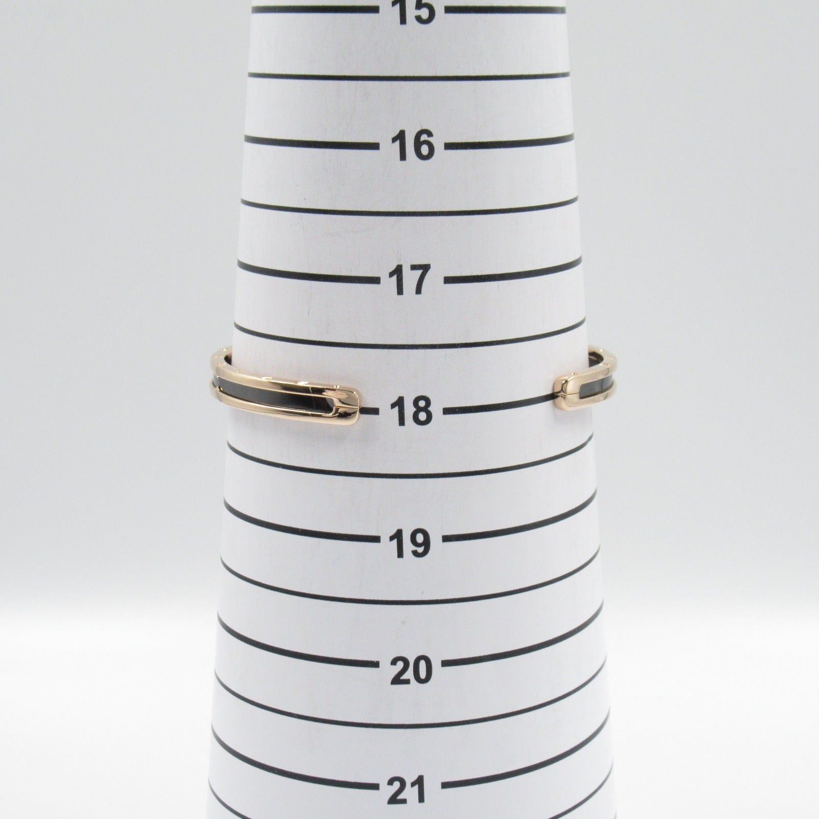 Bvlgari Bvlgari B Zero One Bracelet Ml K18Pg (Pink Gold) Ceramic Black Gold Size ONE SIZE - 6 Thumbnail