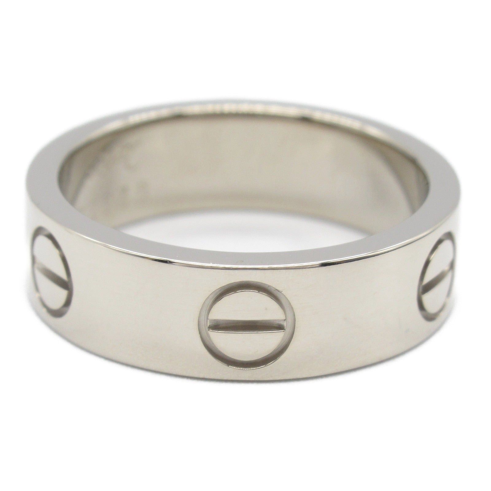 Cartier Cartier Love Ring K18Wg (White Gold) Silver Size ONE SIZE - 2 Thumbnail