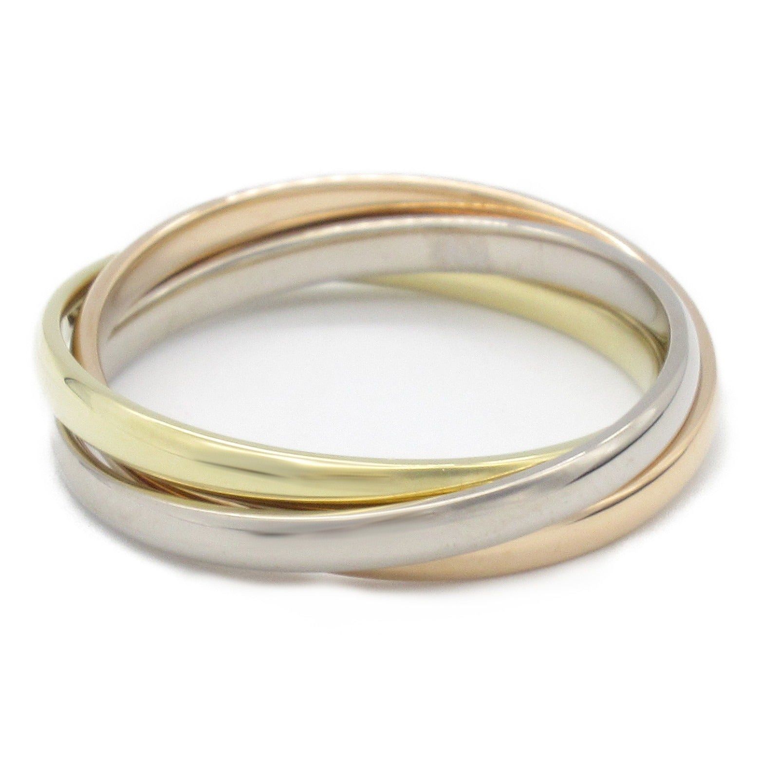 Cartier Cartier Trinity Ring Sm K18 (Yellow Gold) K18Wg (White (Pink Gold Size ONE SIZE - 2 Thumbnail