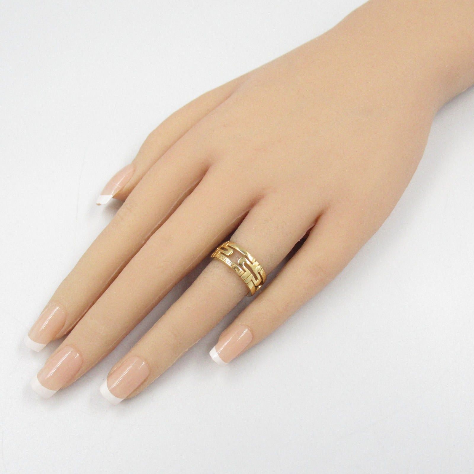 Bvlgari Bvlgari Parentesi Small Ring K18 (Yellow Gold) Gold Size ONE SIZE - 7 Thumbnail