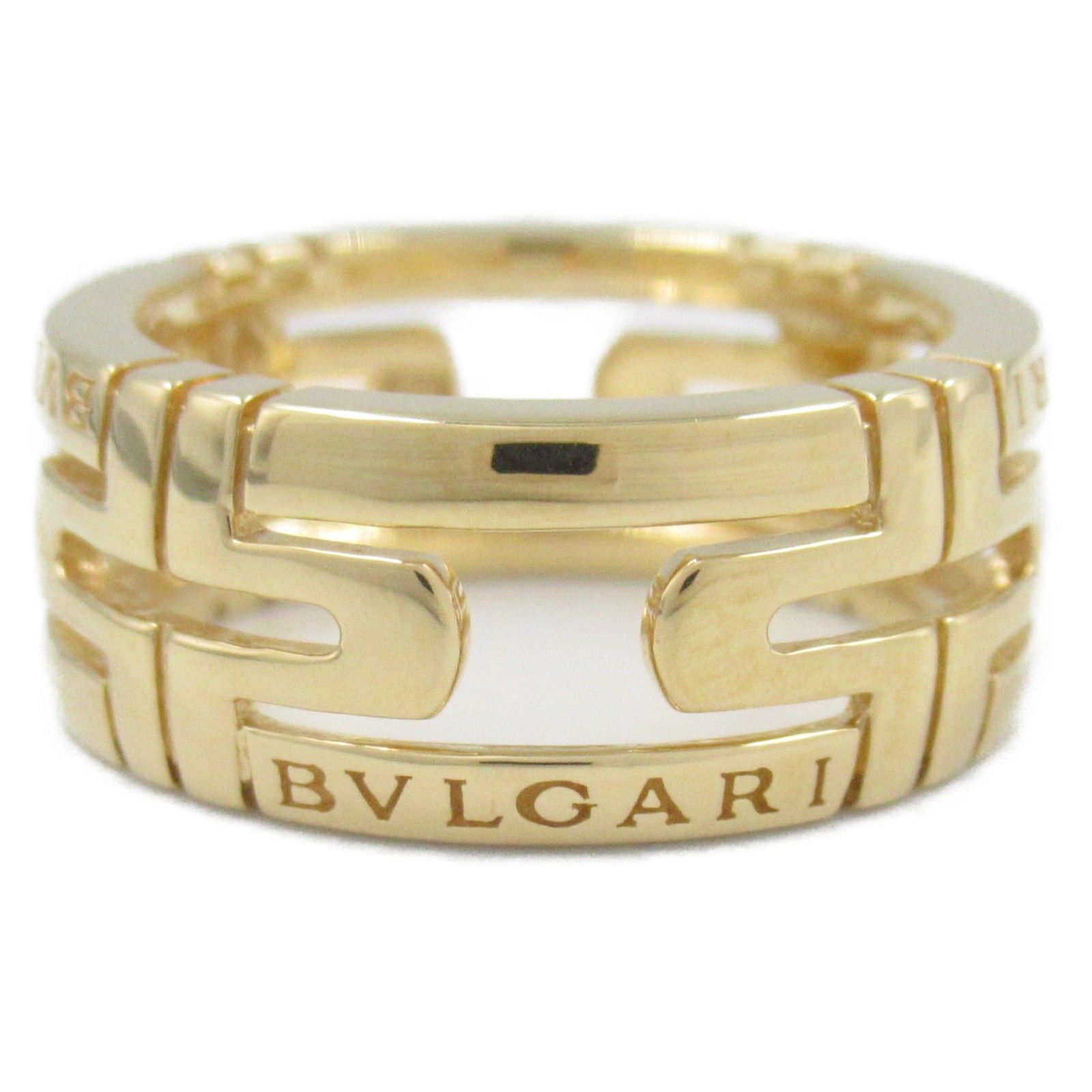 Bvlgari Bvlgari Parentesi Small Ring K18 (Yellow Gold) Gold Size ONE SIZE - 2 Thumbnail