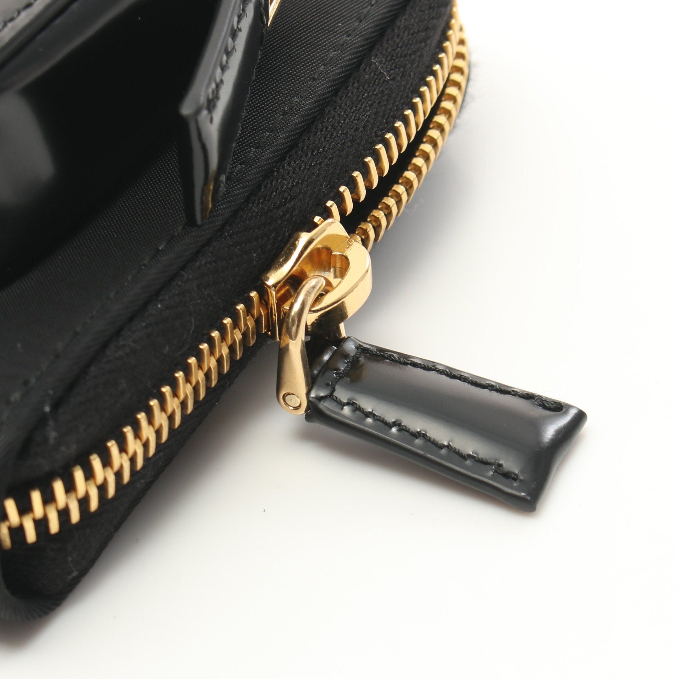 Prada Prada Tessuto+Spazzol Shoulder Wallet Nylon Leather Black Size ONE SIZE - 9 Thumbnail