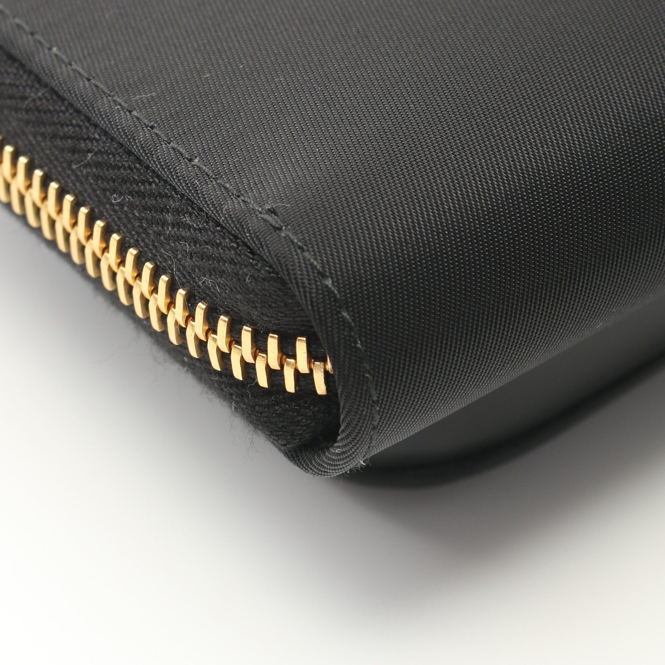 Prada Prada Tessuto+Spazzol Shoulder Wallet Nylon Leather Black Size ONE SIZE - 5 Thumbnail