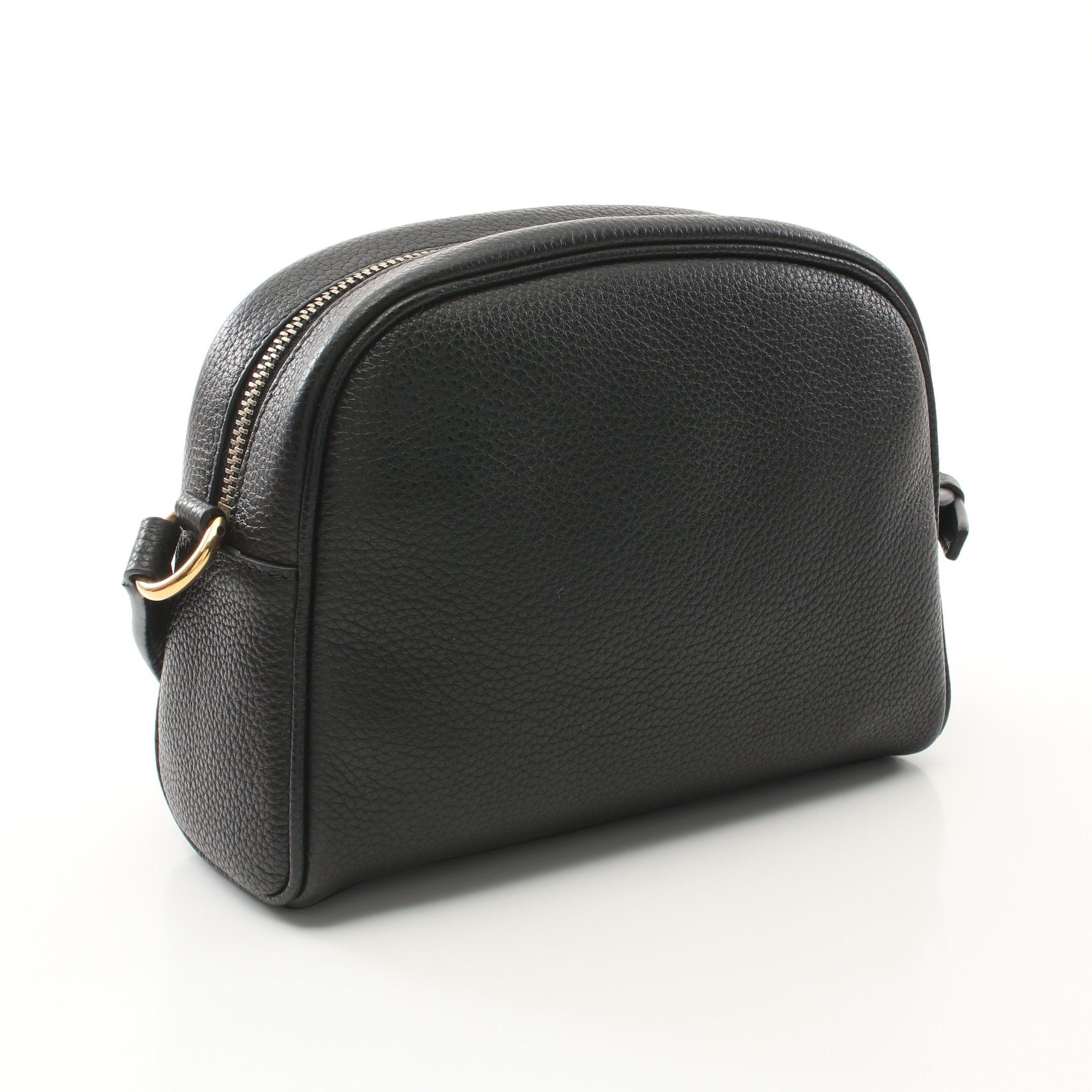 Salvatore Ferragamo Salvatore Ferragamo Travel Gancini Shoulder Bag Leather Black Size ONE SIZE - 2 Thumbnail