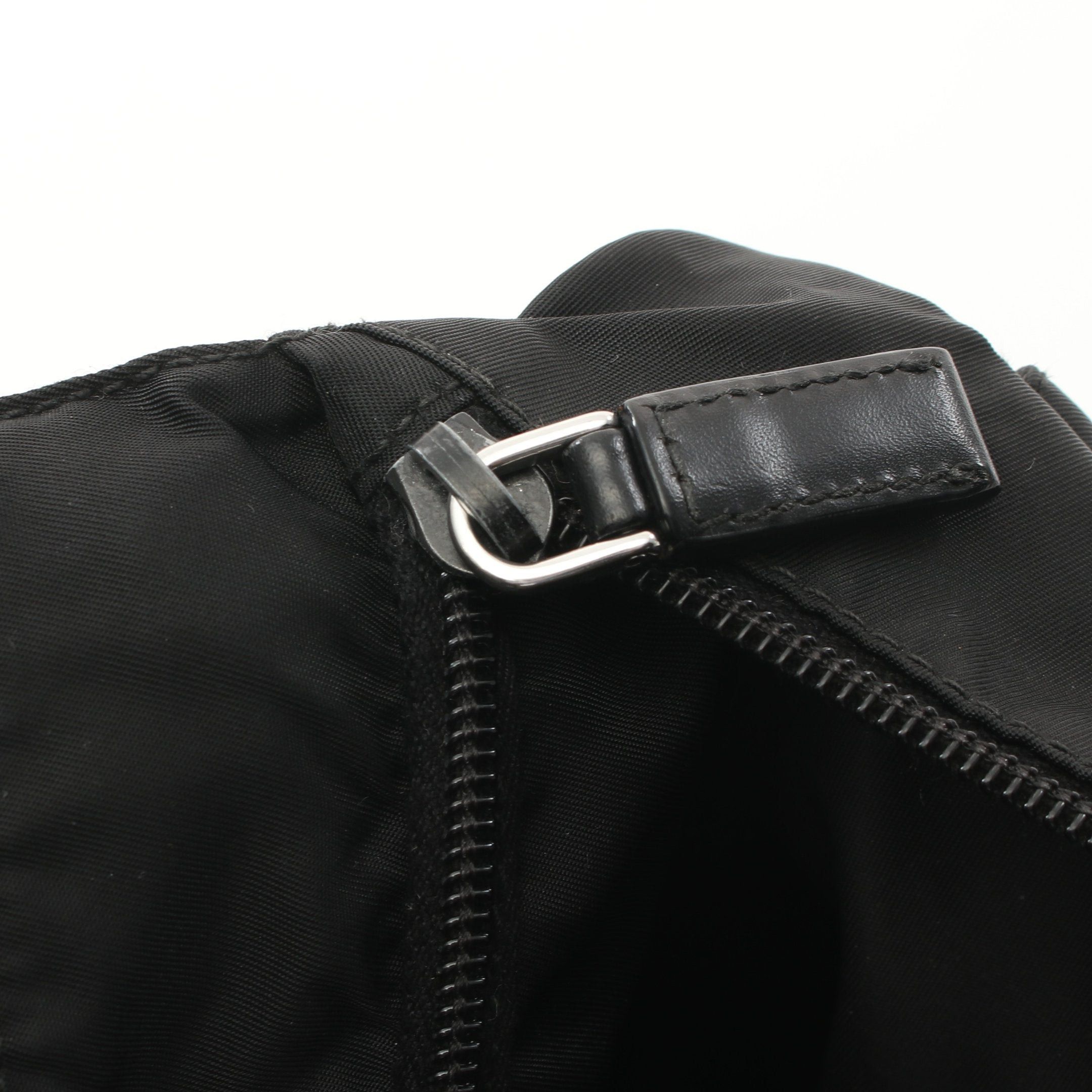 Prada Prada Shoulder Bag Nylon Leather Black Size ONE SIZE - 12 Thumbnail
