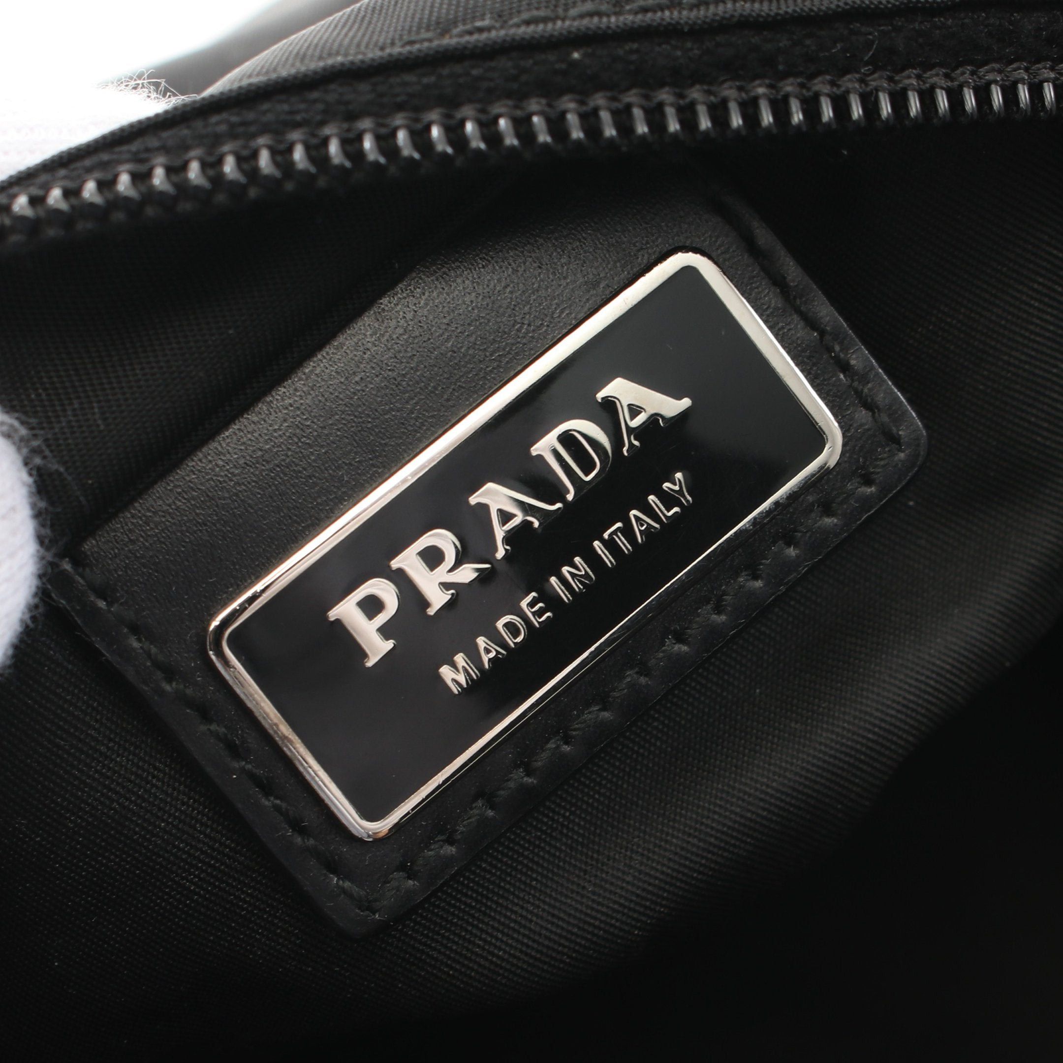 Prada Prada Shoulder Bag Nylon Leather Black Size ONE SIZE - 4 Thumbnail