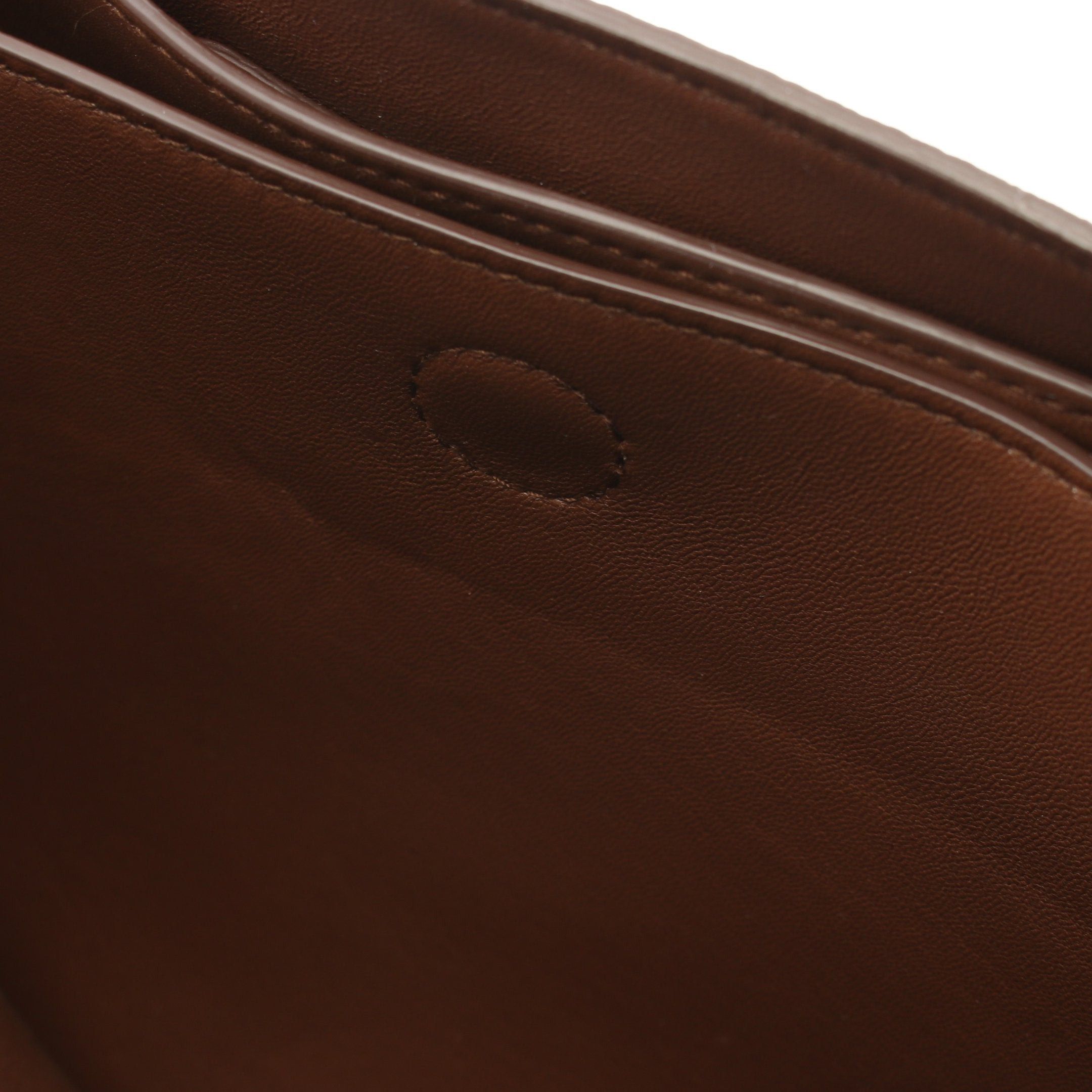 Prada Prada Handbag Tote Bag Leather Brown Size ONE SIZE - 9 Thumbnail