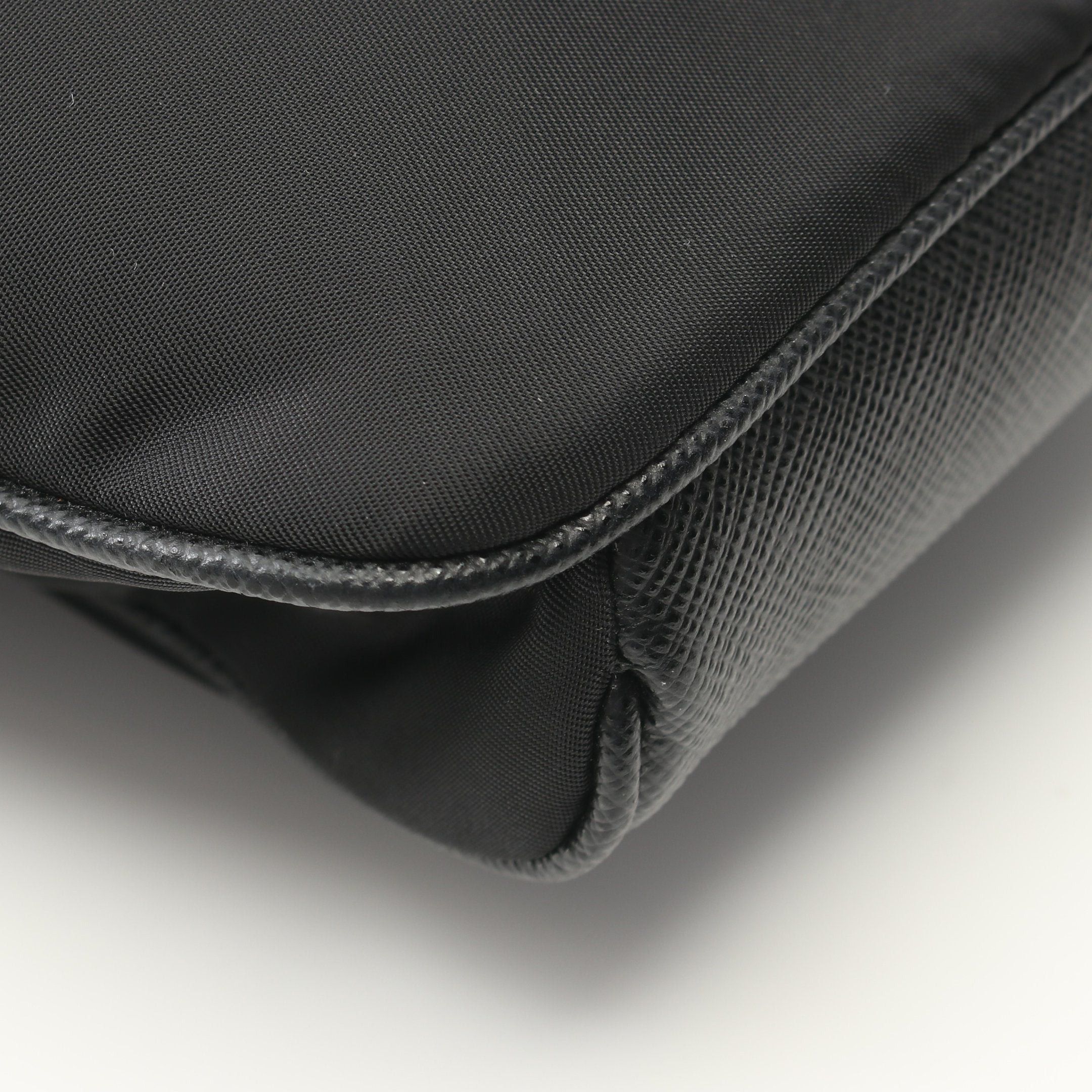 Prada Prada Re-Nylon Shoulder Bag Nylon Leather Black Size ONE SIZE - 5 Thumbnail