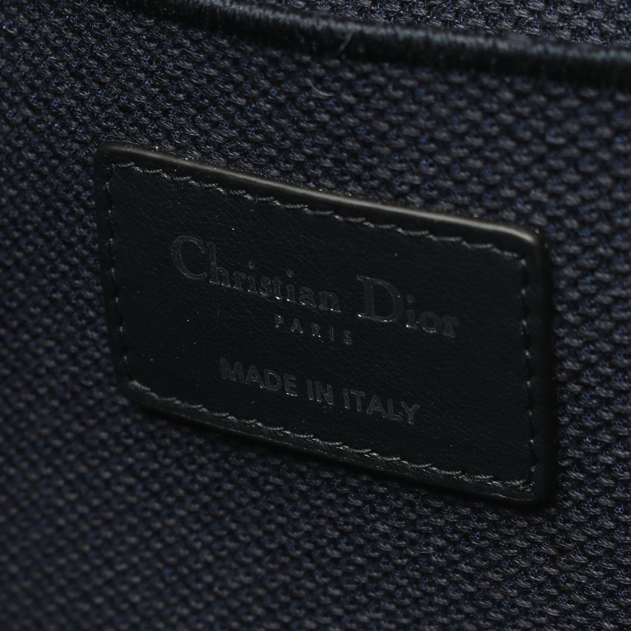 Dior Dior Diortravel Vanity Oblique Handbag Bag Canvas Navy Ivory Size ONE SIZE - 4 Thumbnail