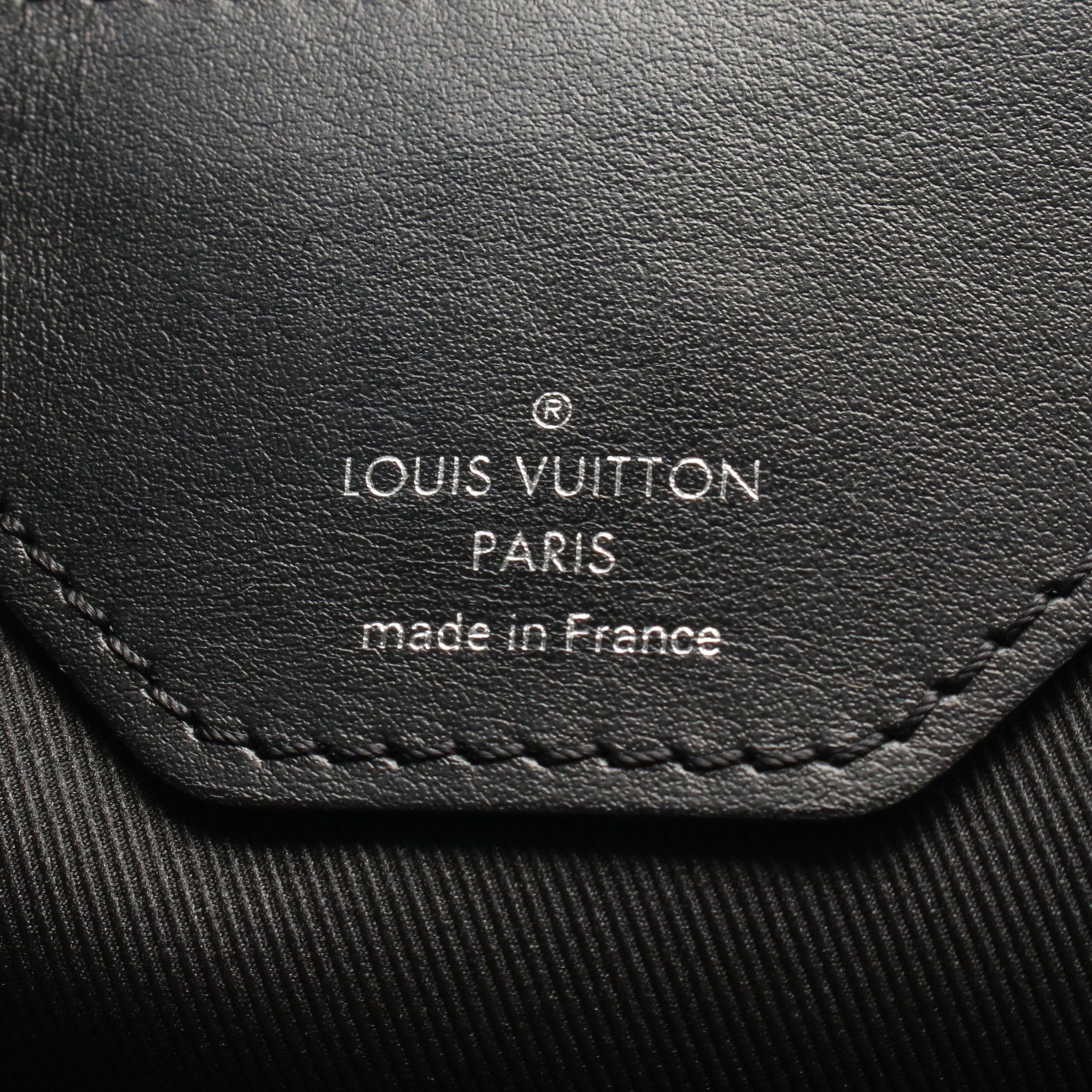 Louis Vuitton Louis Vuitton Grand Sack Monogram Eclipse Handbag Tote Bag Leather Black Size ONE SIZE - 4 Thumbnail