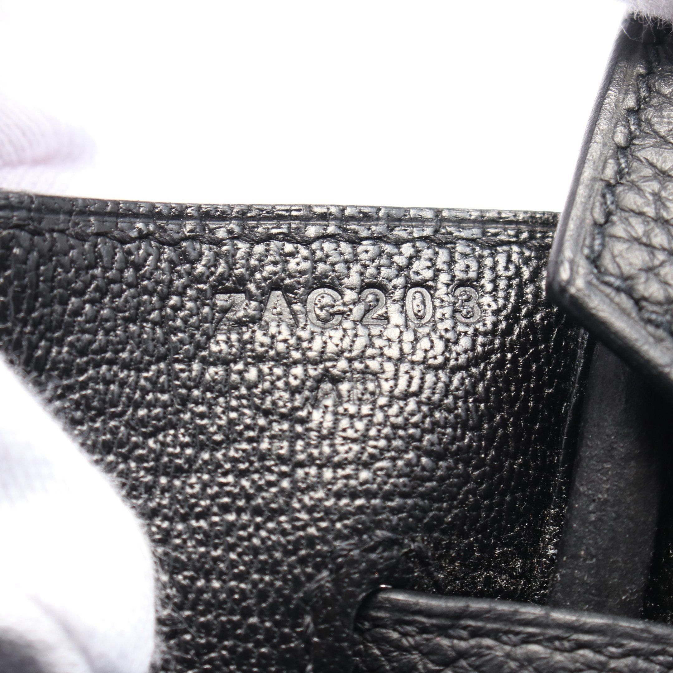 Hermes Hermes Birkin 30 Handbag Togo Black Pink Gold Hardware Z Stamp Size ONE SIZE - 5 Thumbnail