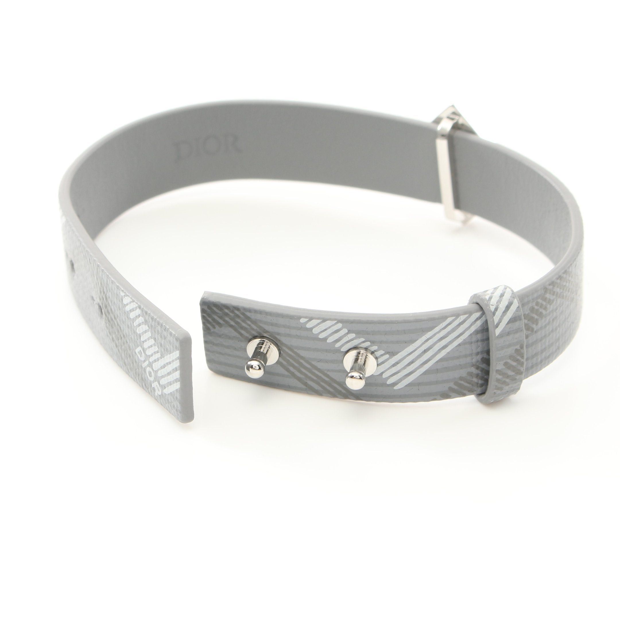 Dior Dior Cd Diamond Bracelet Gray Silver Size ONE SIZE - 3 Thumbnail