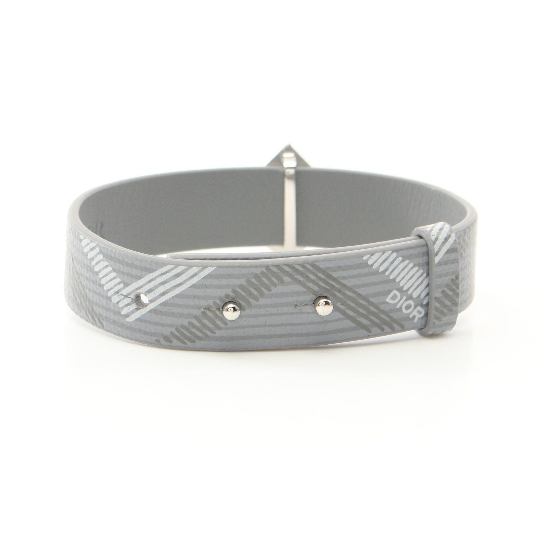 Dior Dior Cd Diamond Bracelet Gray Silver Size ONE SIZE - 2 Thumbnail
