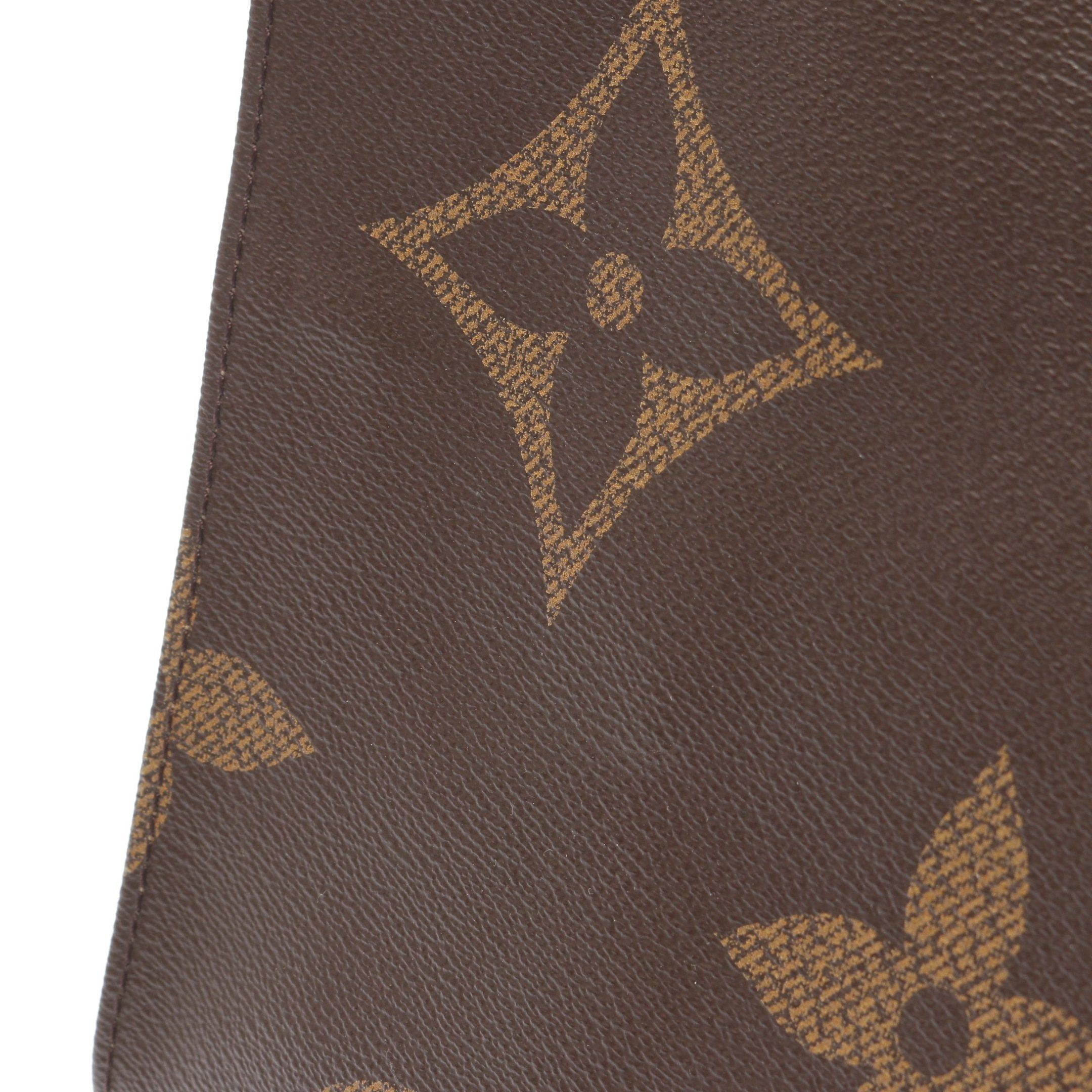 Louis Vuitton Louis Vuitton On-The-Go Gm Monogram Giant Reverse Shoulder Bag Tote Brown Beige Size ONE SIZE - 11 Thumbnail
