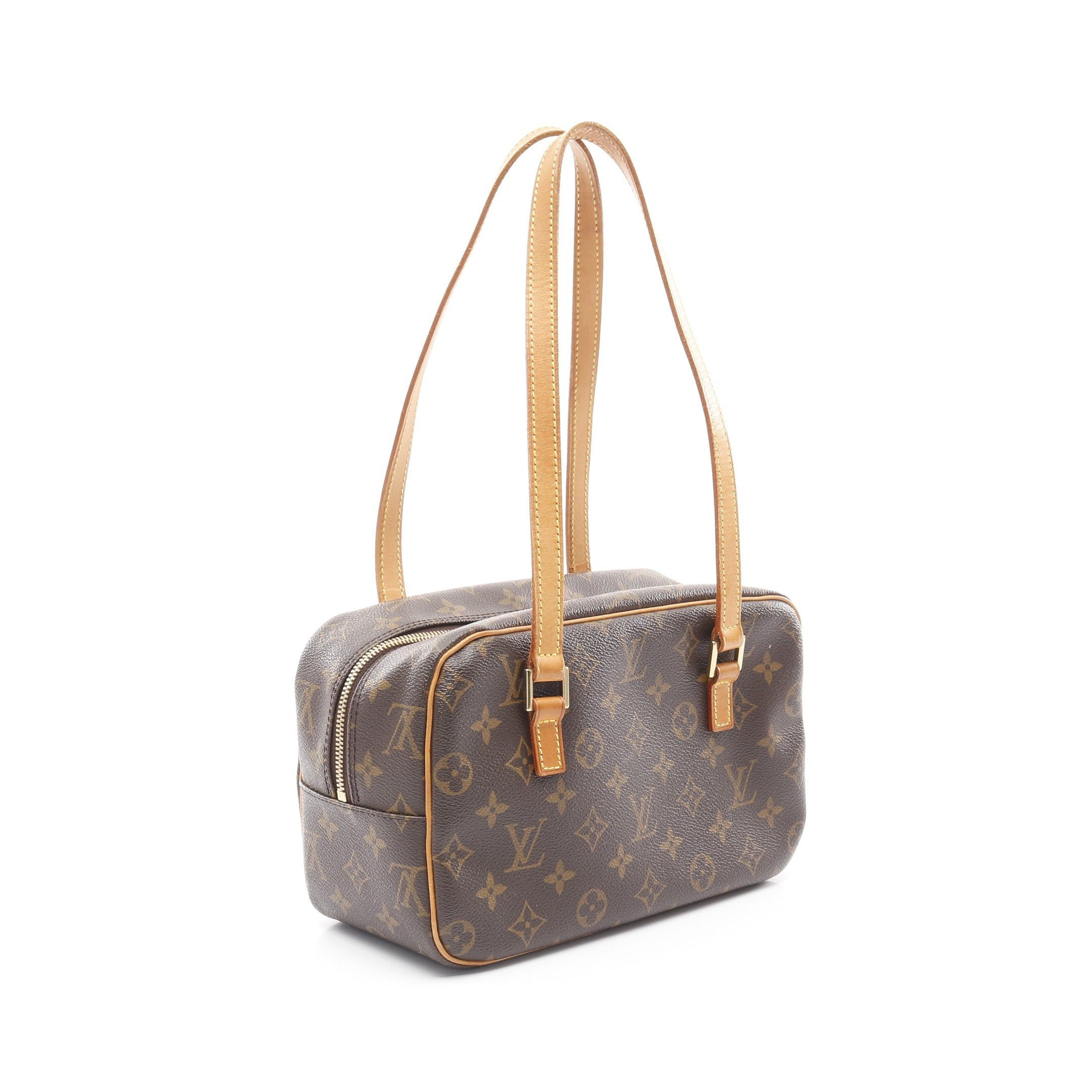 Louis Vuitton Louis Vuitton Cite Mm Monogram Shoulder Bag Leather Brown Size ONE SIZE - 2 Thumbnail