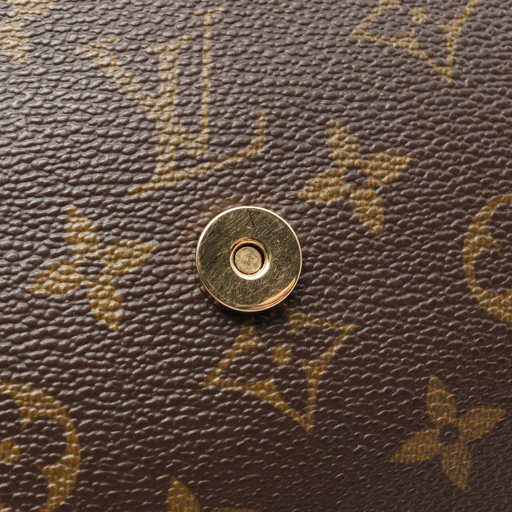 Louis Vuitton Louis Vuitton Mini Looping Monogram Handbag Leather Brown Size ONE SIZE - 8 Thumbnail