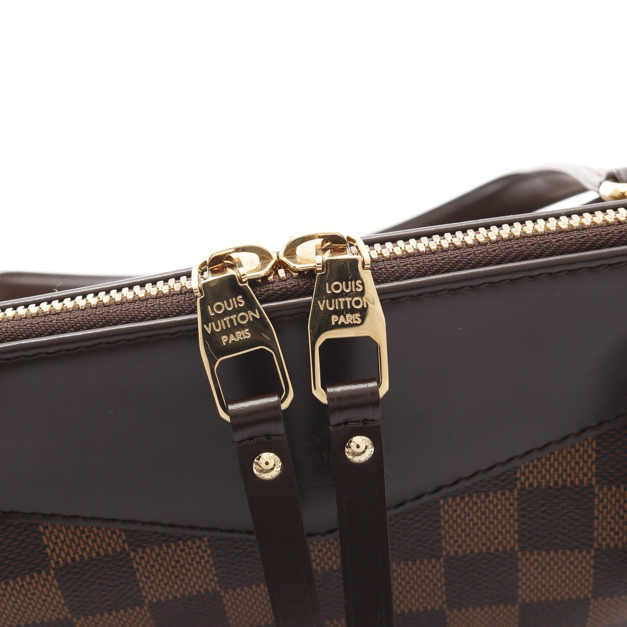 Louis Vuitton Louis Vuitton Westminster Gm Damier Ebene Handbag Tote Bag Leather Brown Size ONE SIZE - 6 Thumbnail