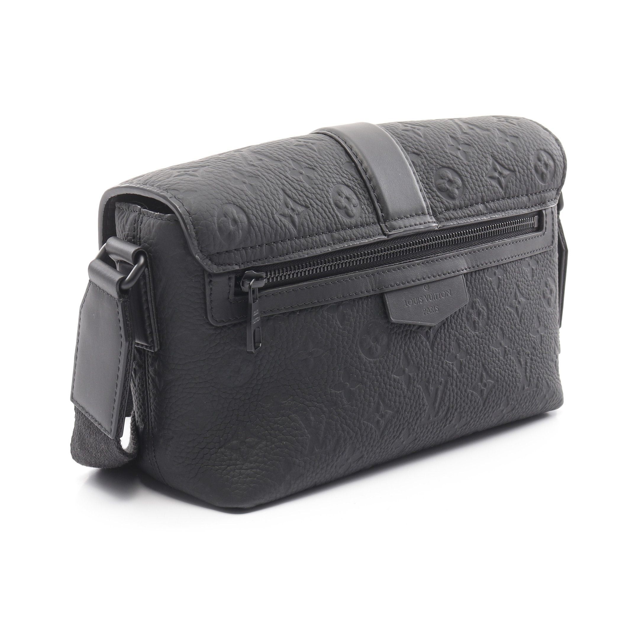 Louis Vuitton Louis Vuitton S-Cape Messenger Monogram Taurillon Shoulder Bag Leather Black Size ONE SIZE - 2 Thumbnail