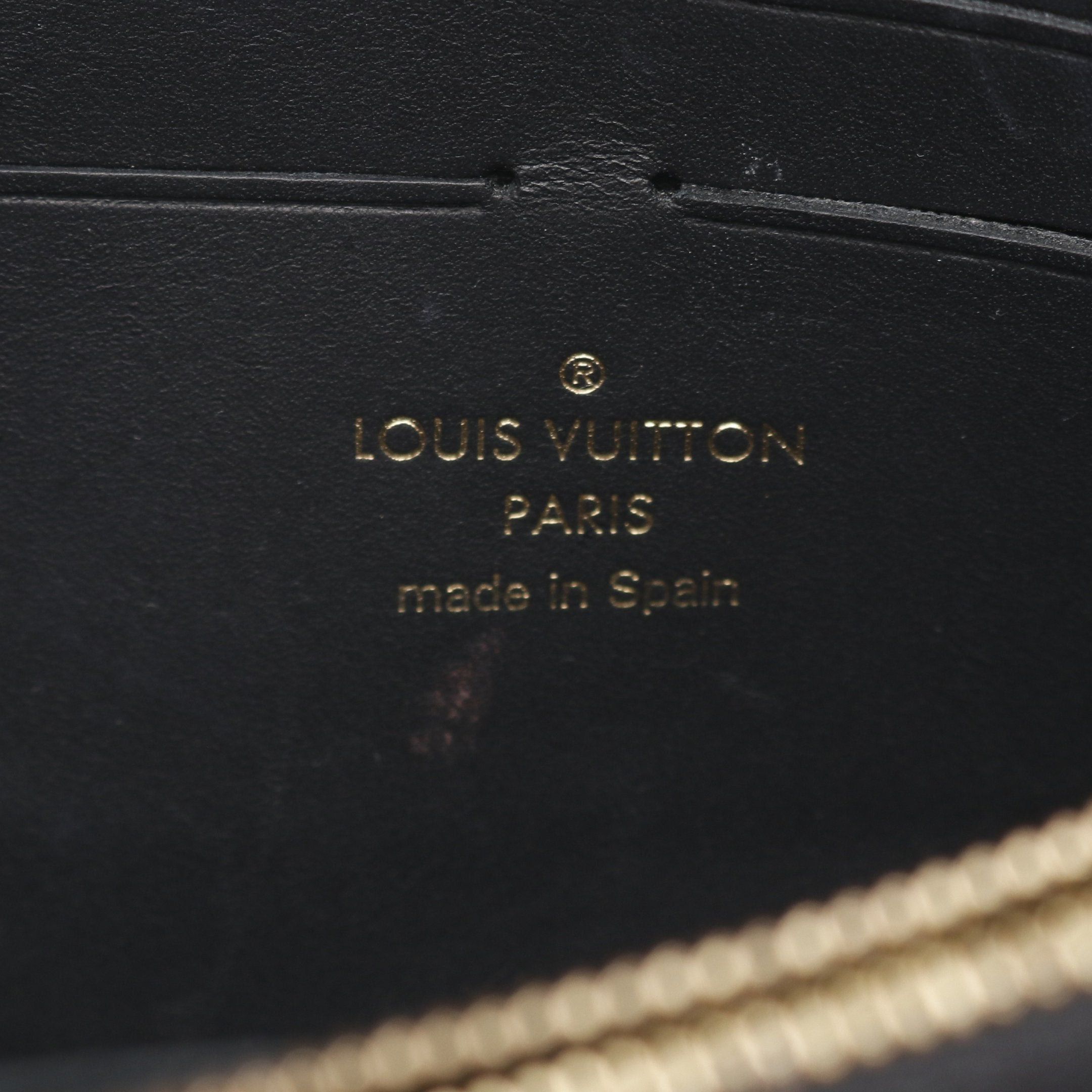 Louis Vuitton Louis Vuitton Portefeuil Vavin Damier Ebene Chain Wallet Leather Brown Size ONE SIZE - 4 Thumbnail