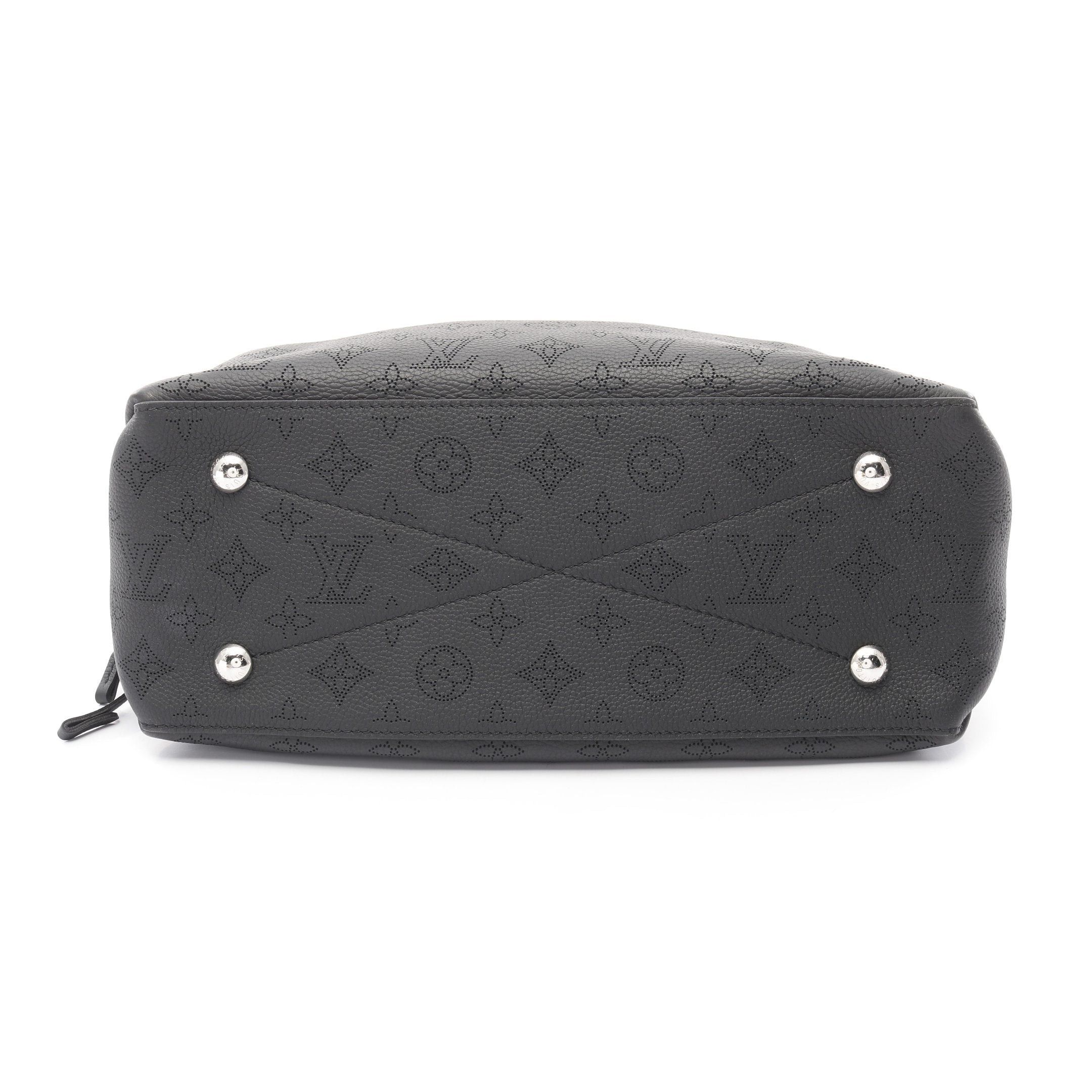 Louis Vuitton Louis Vuitton Bella Tote Mahina Noir Handbag Bag Leather Black Size ONE SIZE - 11 Thumbnail