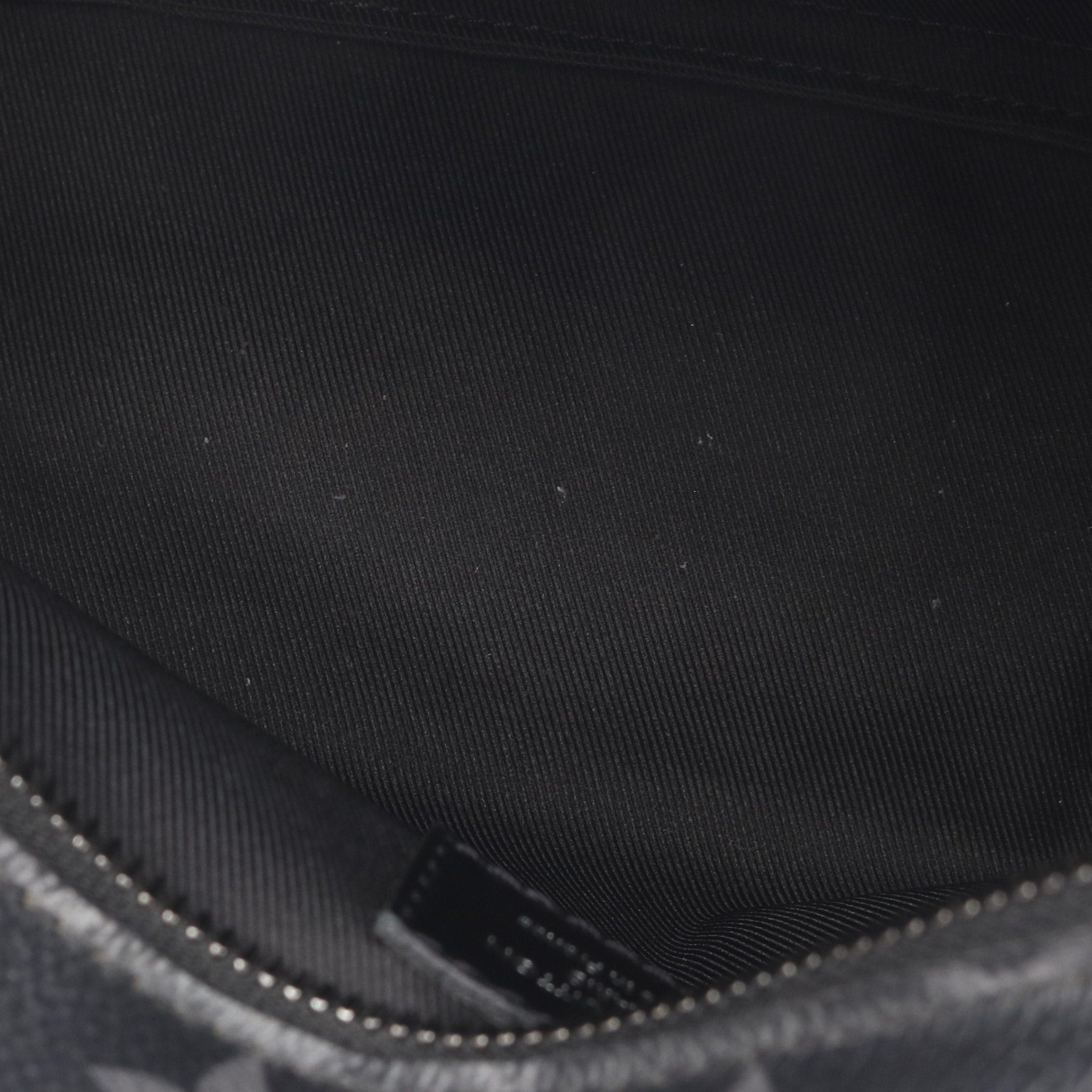 Louis Vuitton Louis Vuitton Soft Trunk Monogram Eclipse Noir Shoulder Bag Leather Black Size ONE SIZE - 6 Thumbnail