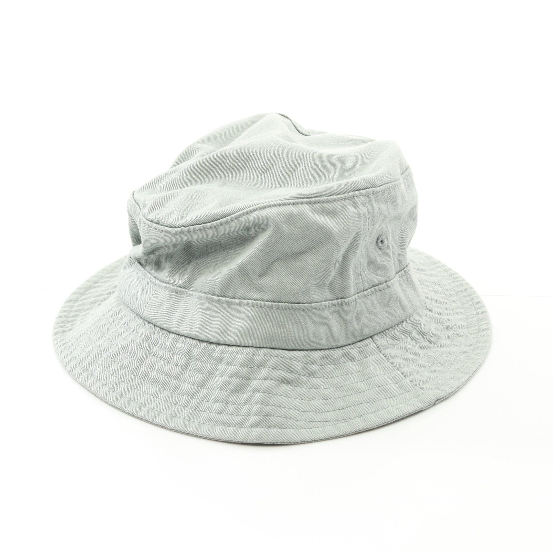 Supreme Supreme Zip Pocket Crushe Bucket Hat Canvas Gray Green Size ONE SIZE - 2 Thumbnail