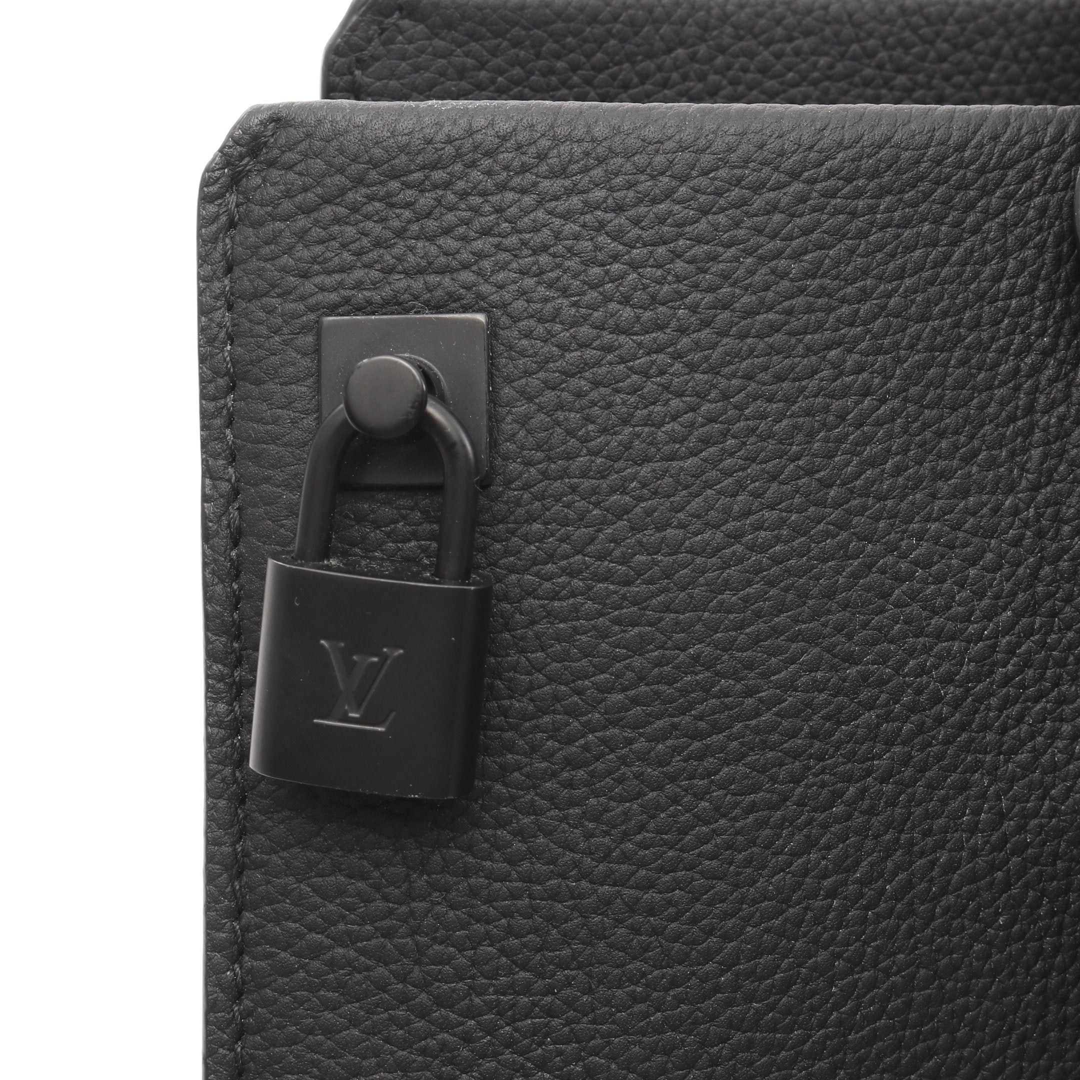 Louis Vuitton Louis Vuitton Take Off Tote Aerogram Noir Shoulder Bag Leather Black Size ONE SIZE - 10 Thumbnail