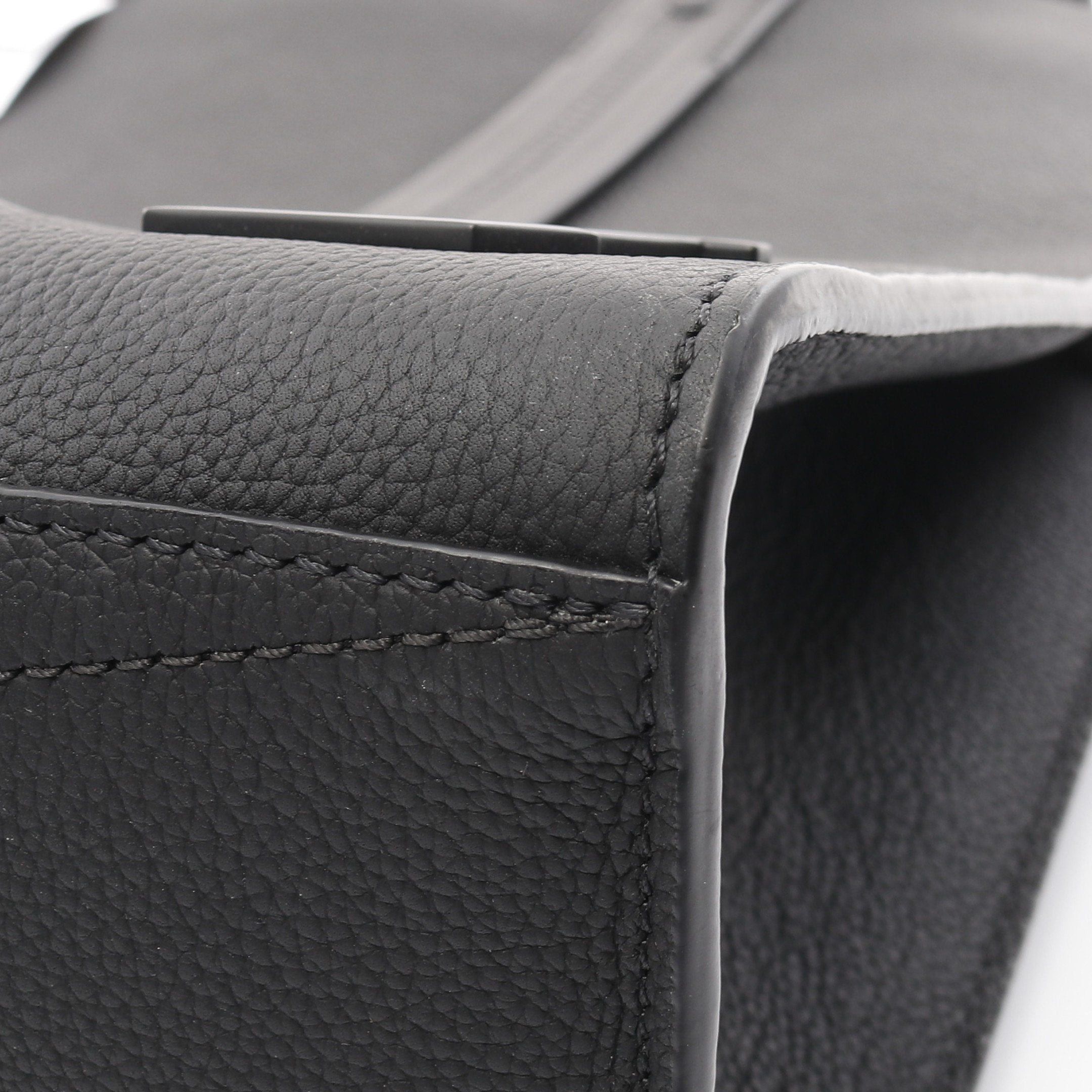 Louis Vuitton Louis Vuitton Take Off Tote Aerogram Noir Shoulder Bag Leather Black Size ONE SIZE - 8 Thumbnail