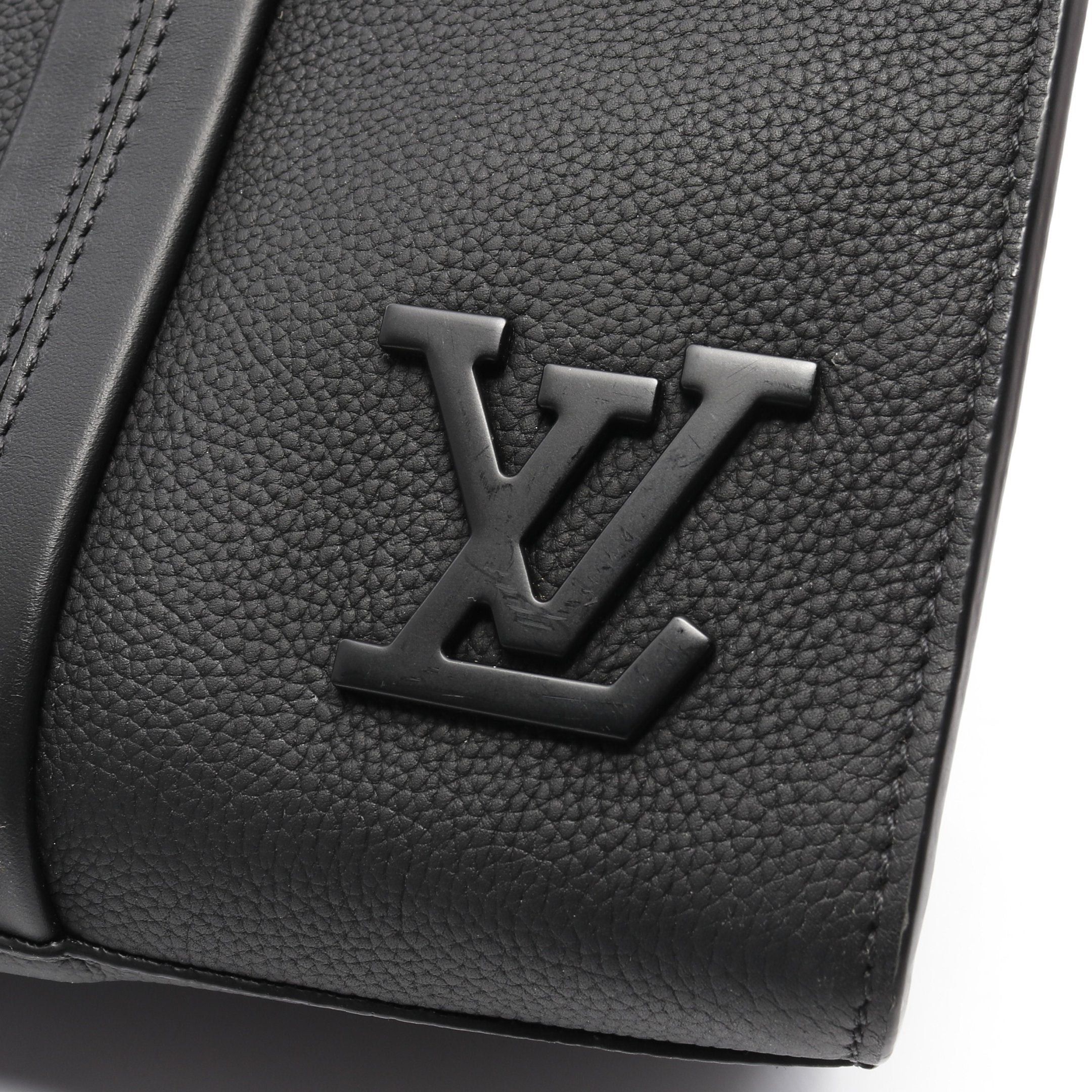 Louis Vuitton Louis Vuitton Take Off Tote Aerogram Noir Shoulder Bag Leather Black Size ONE SIZE - 6 Thumbnail